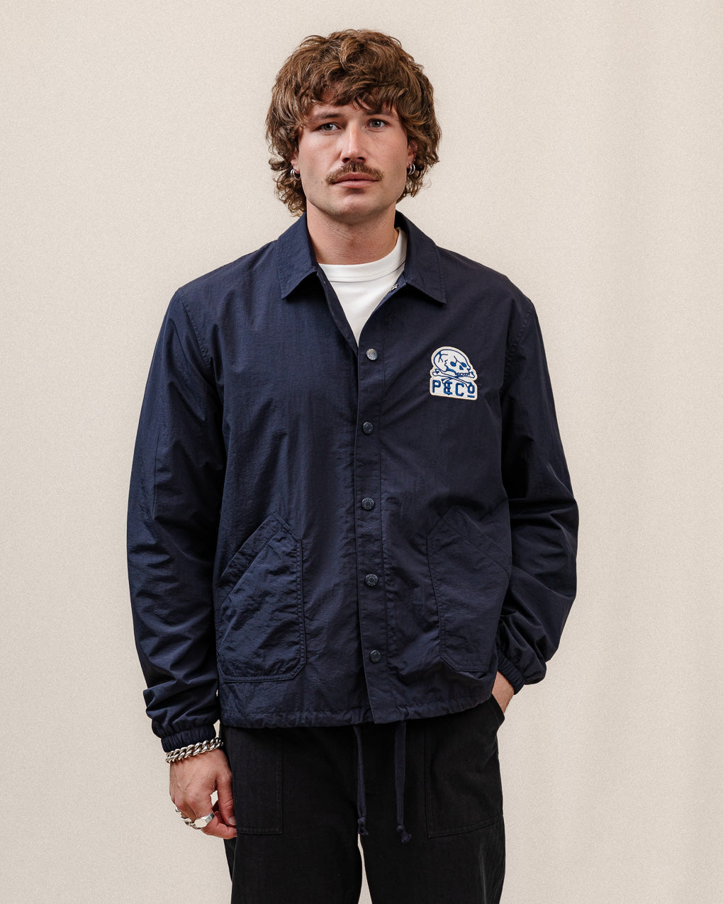 Godspeed Coach Jacket - Navy