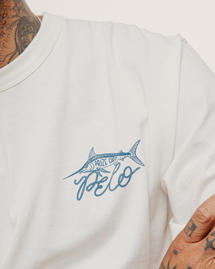 Prize Catch T-Shirt - Off White