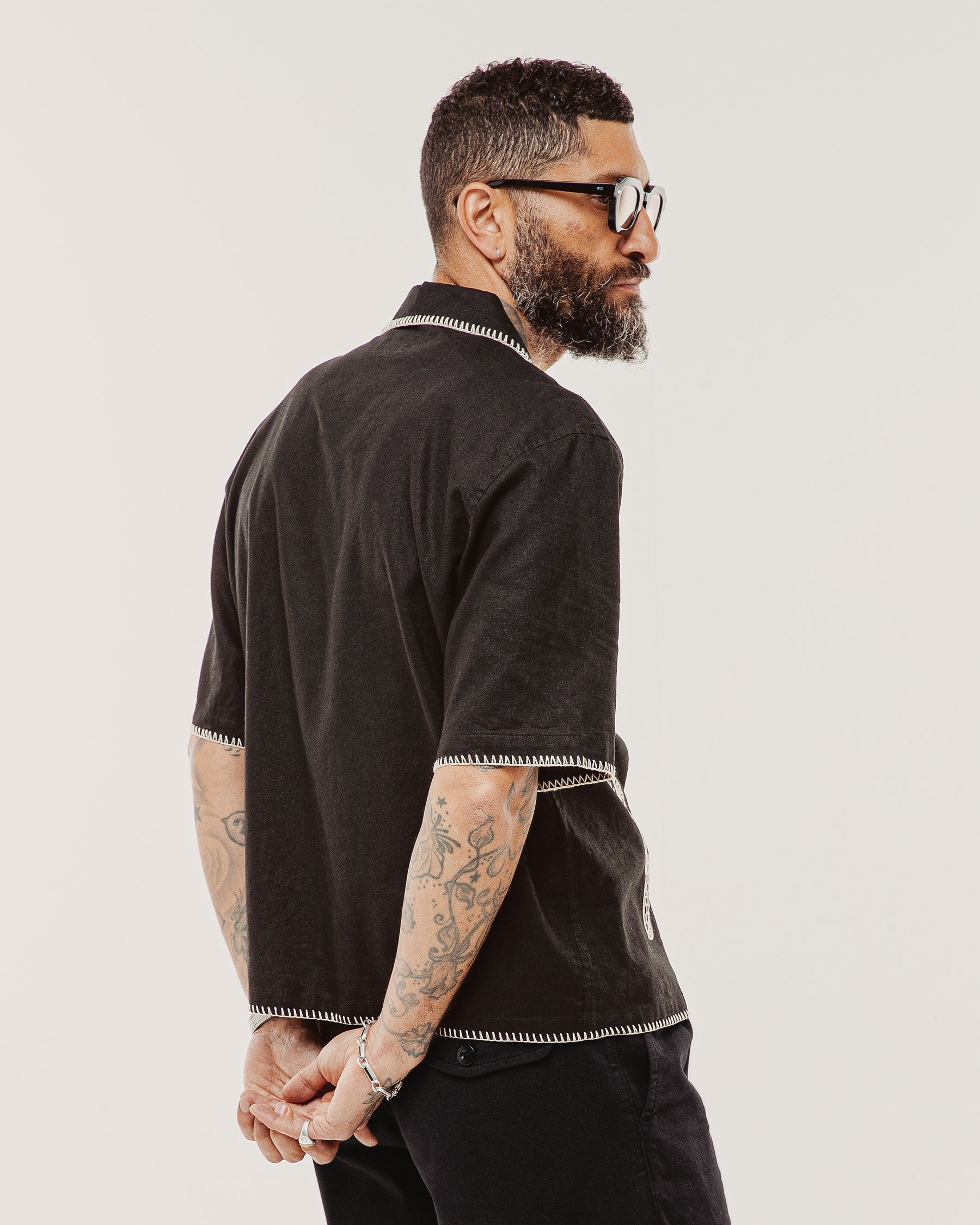 Merrow Resort Shirt - Black