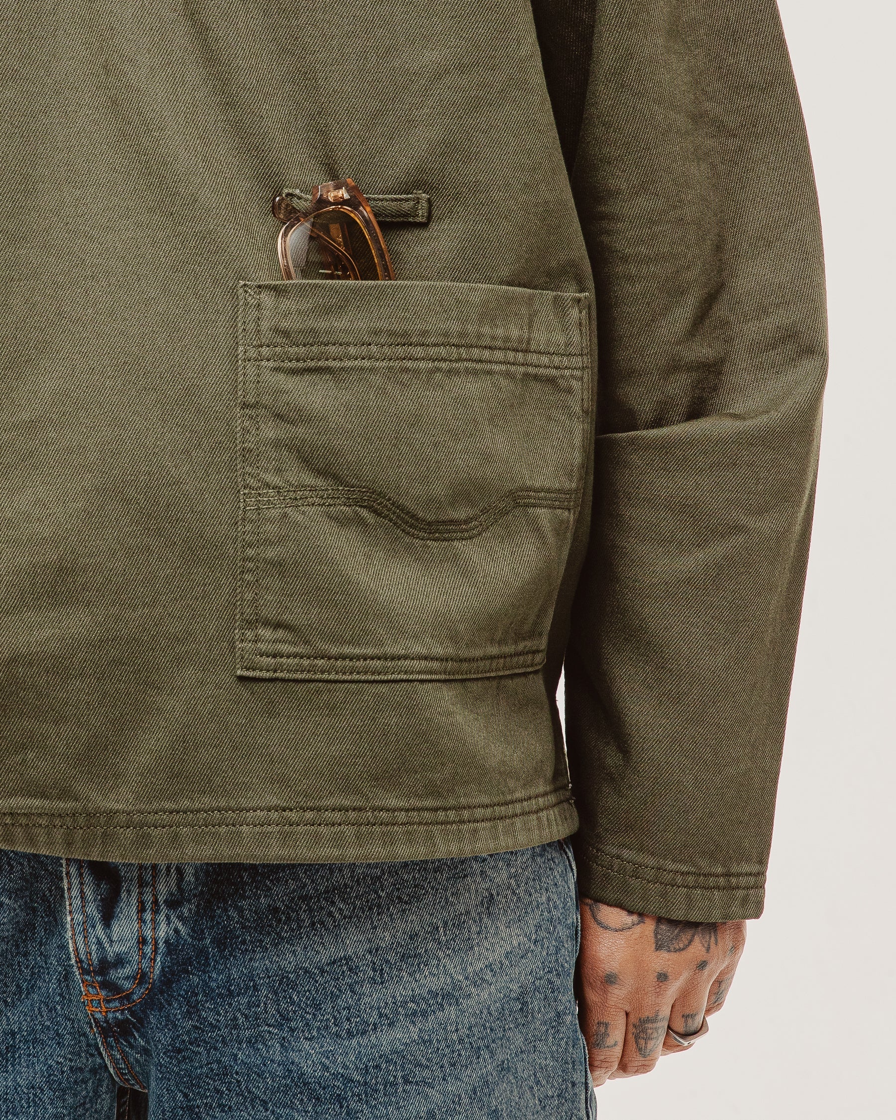 Founders Artist Smock - Dark Olive