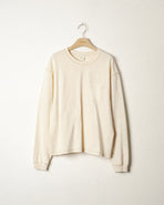 Founders Boxy Longsleeve T-Shirt - Off White