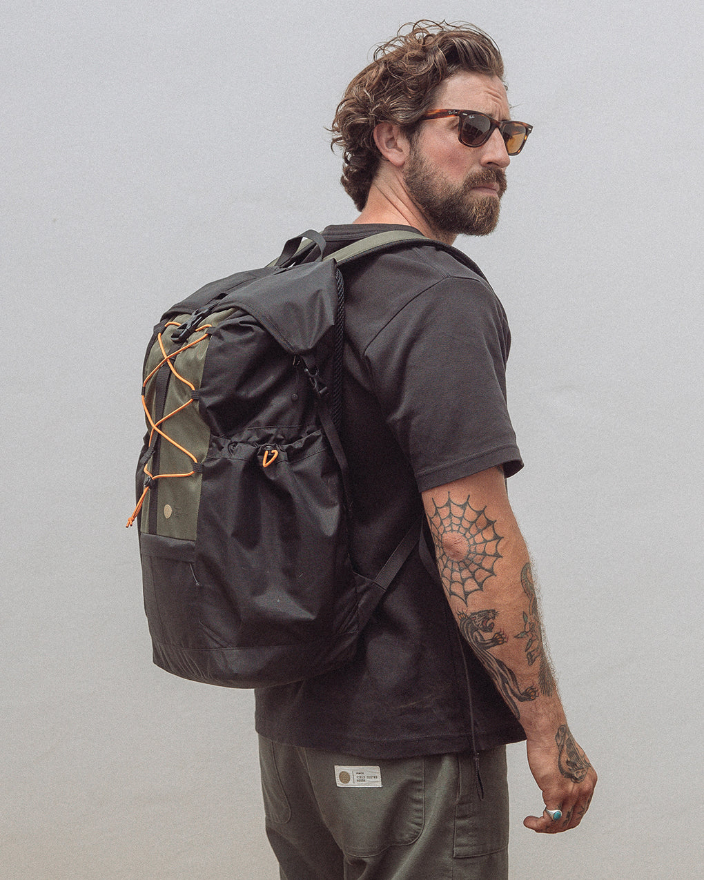 FTG Porte Backpack - Black / Olive