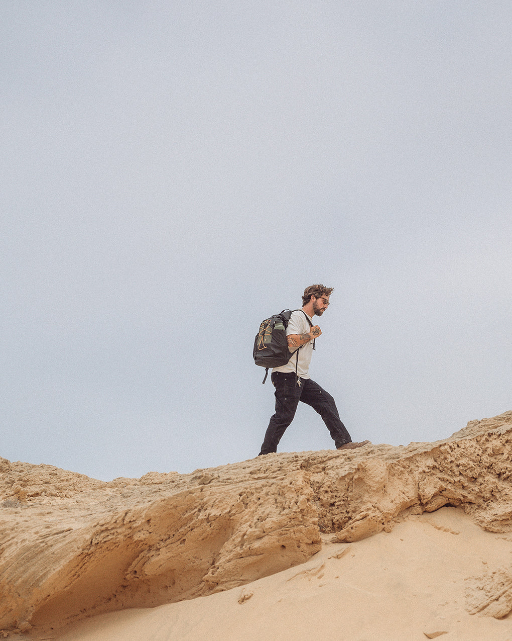 FTG Porte Backpack - Black / Olive