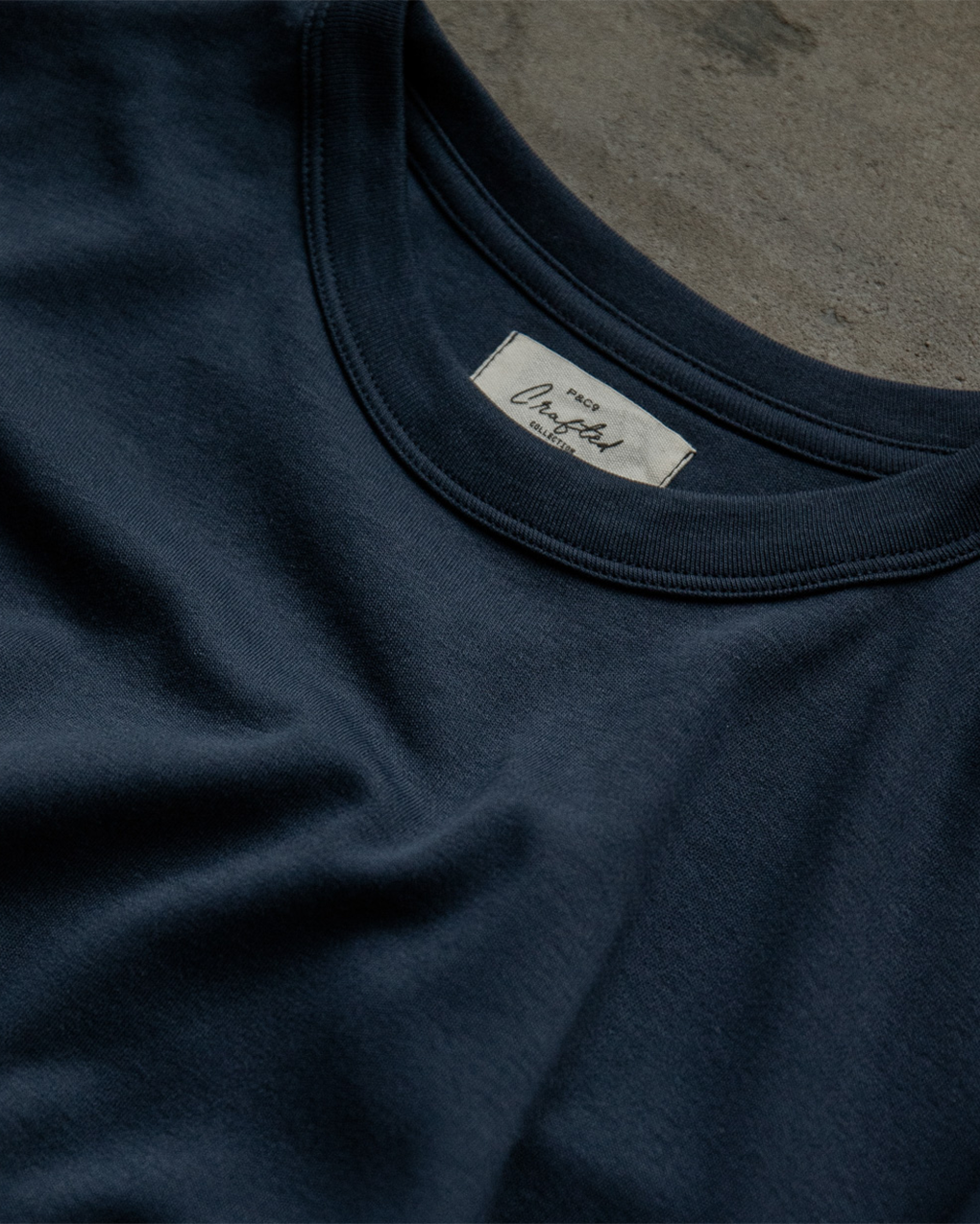 Crafted Heavyweight T-Shirt - Midnight Navy