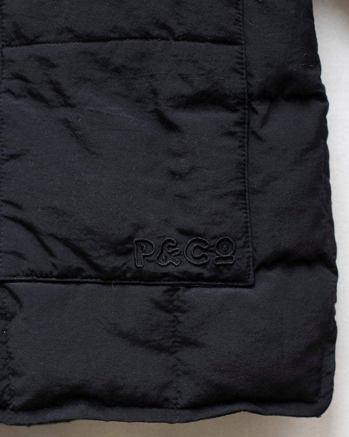 Time To Slow Quilted Jacket - Washed Black