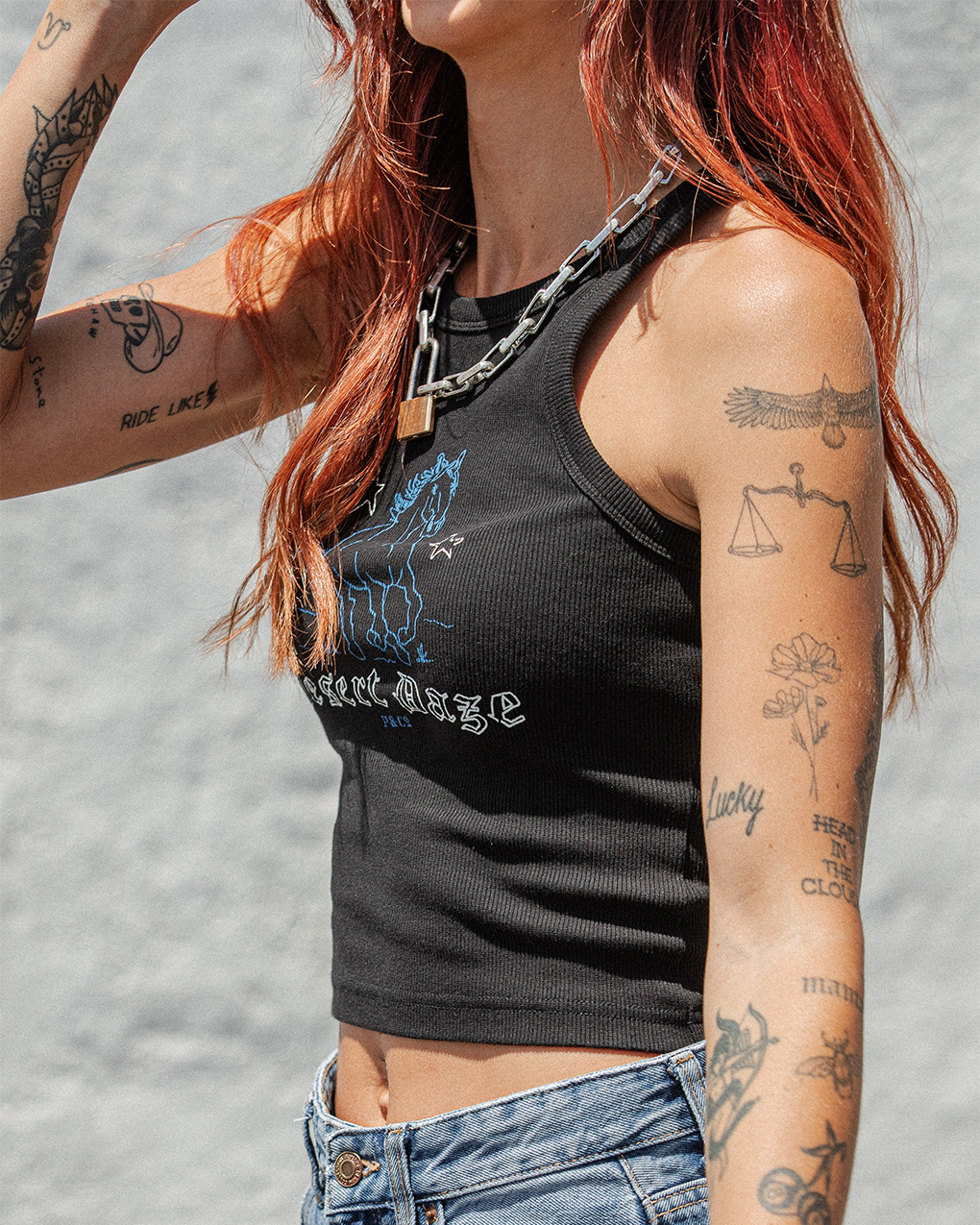 Desert Daze Vest - Washed Black