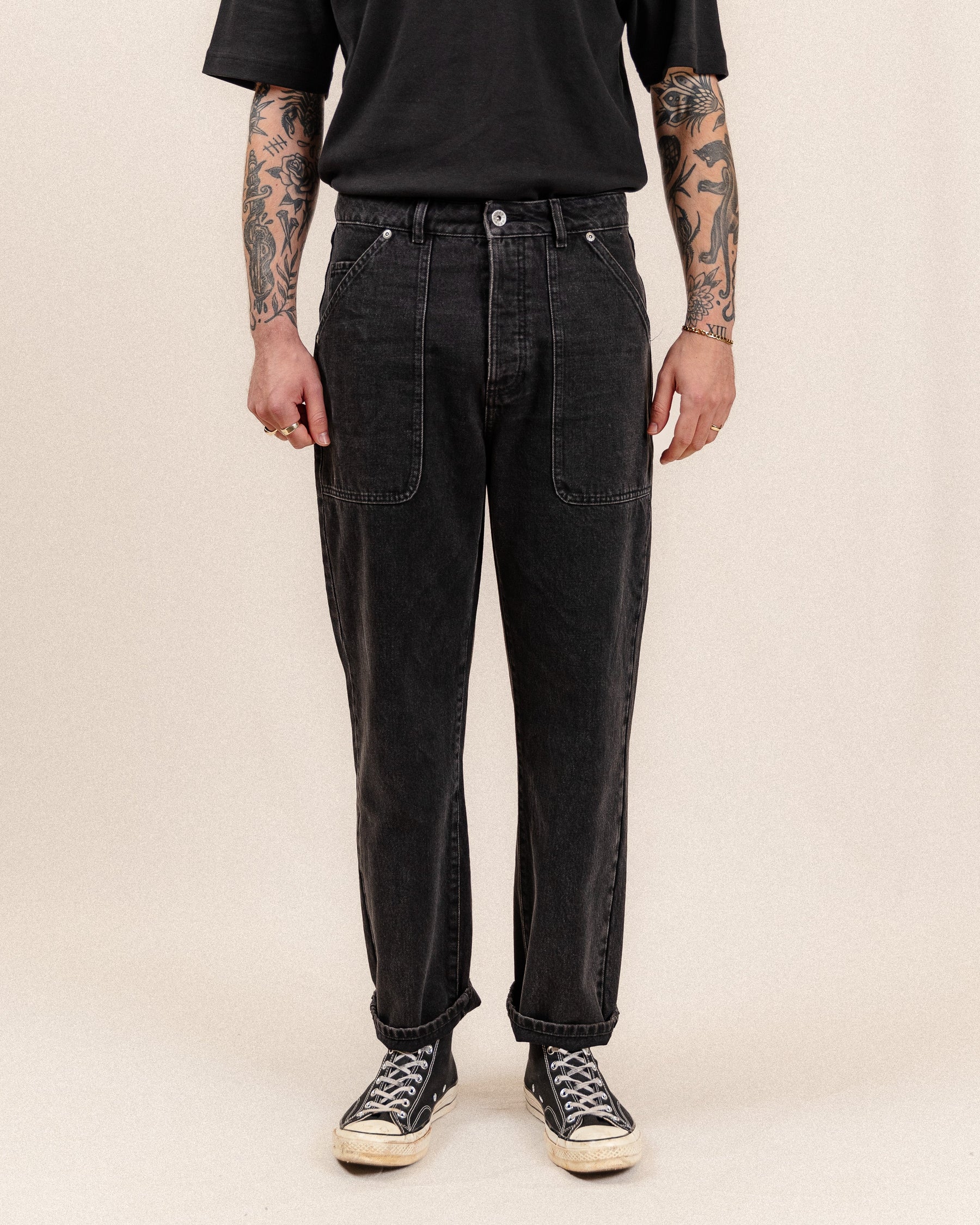 Mojave Denim Jeans - Washed Black