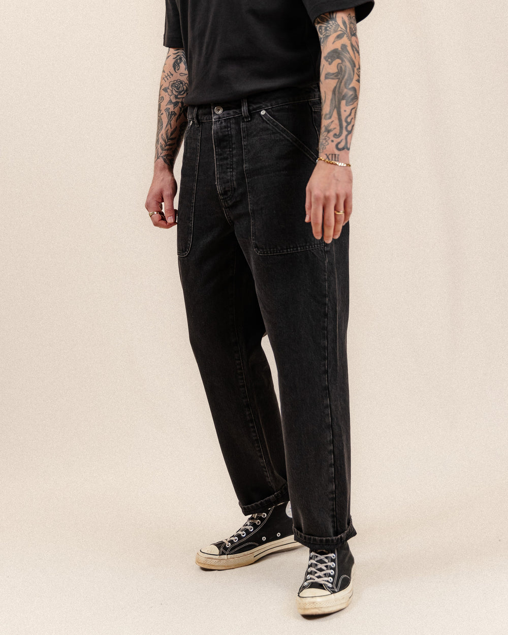 Mojave Denim Jeans - Washed Black