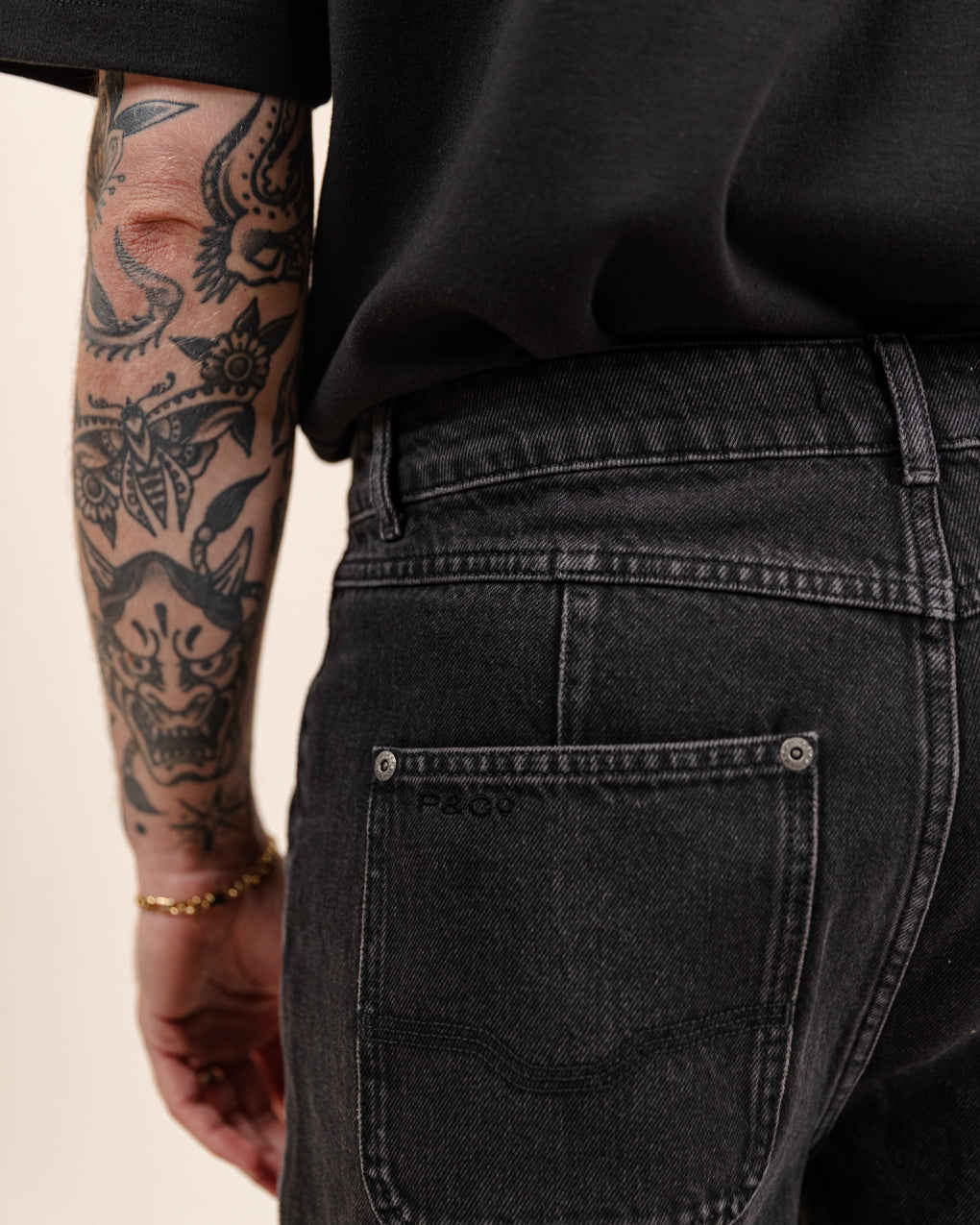 Mojave Denim Jeans - Washed Black