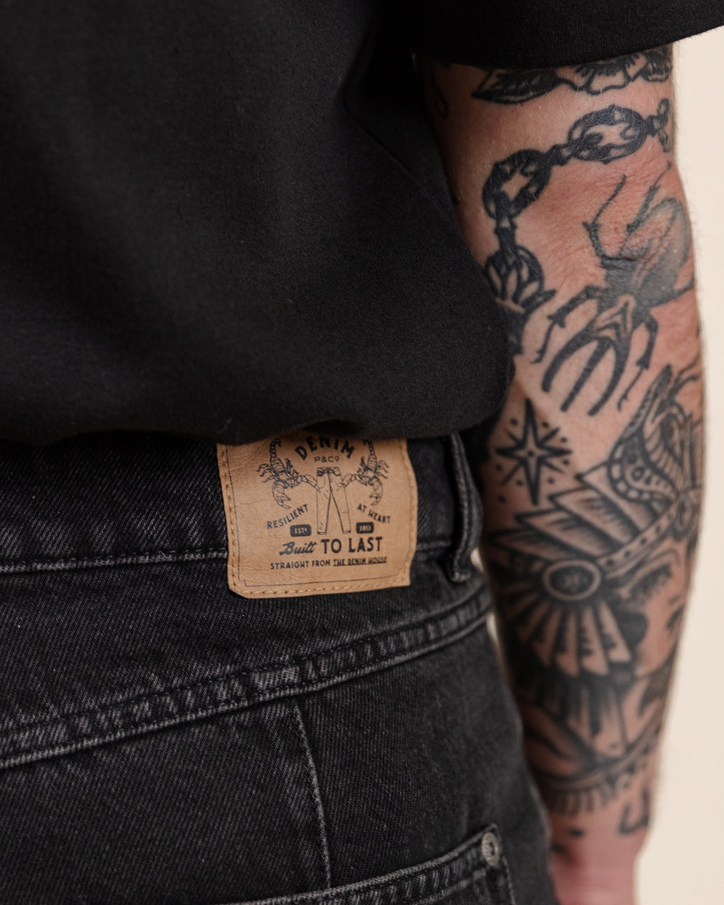 Mojave Denim Jeans - Washed Black