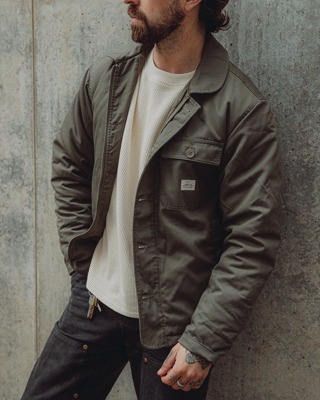 A-2 Deck Jacket - Dark Olive