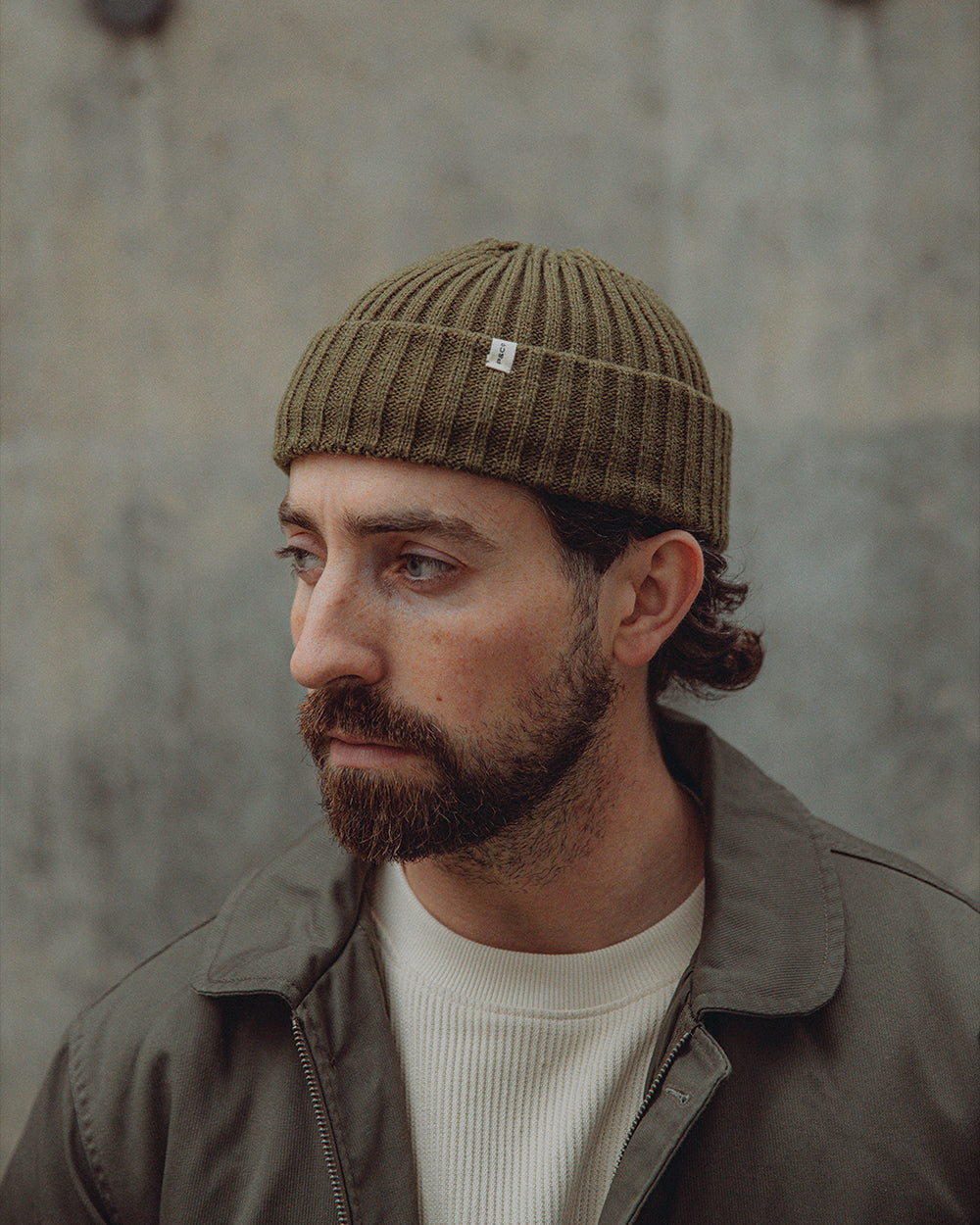 Fisherman Beanie - Olive