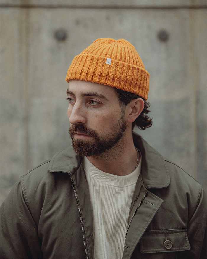 Fisherman Beanie - Yellow