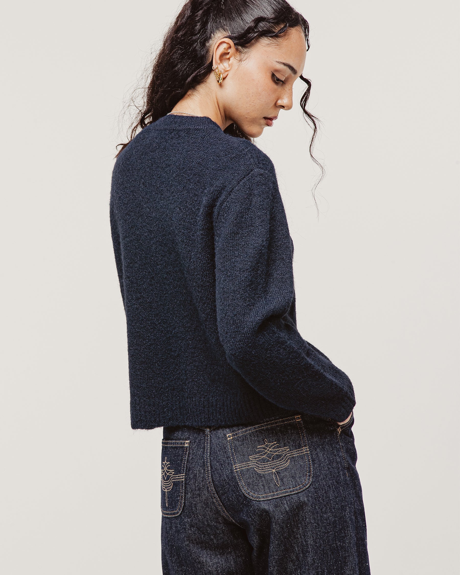 Eagle Lasso Knit - Navy