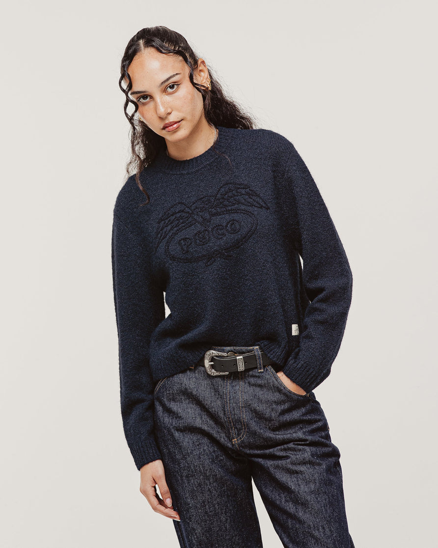 Eagle Lasso Knit - Navy