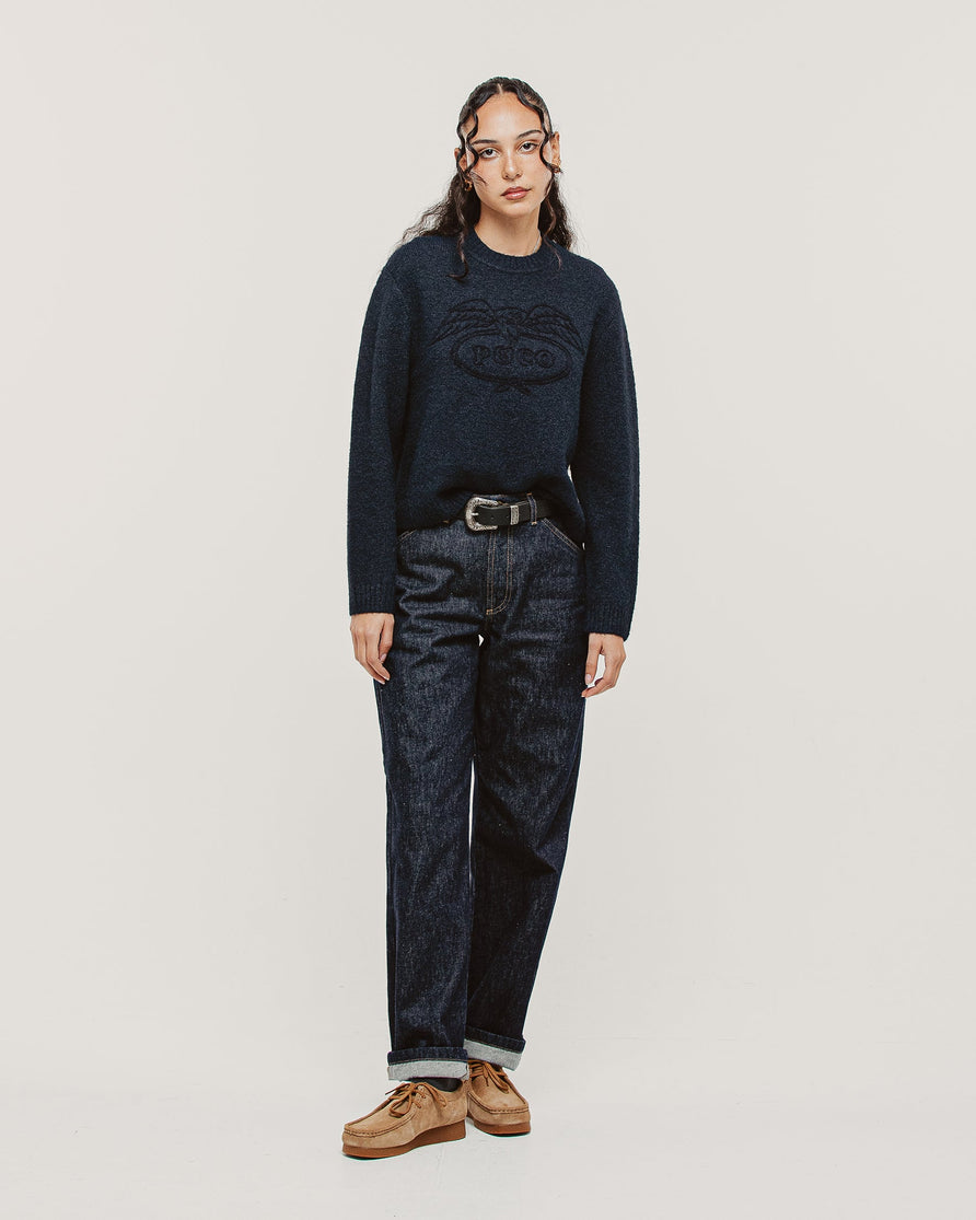 Eagle Lasso Knit - Navy