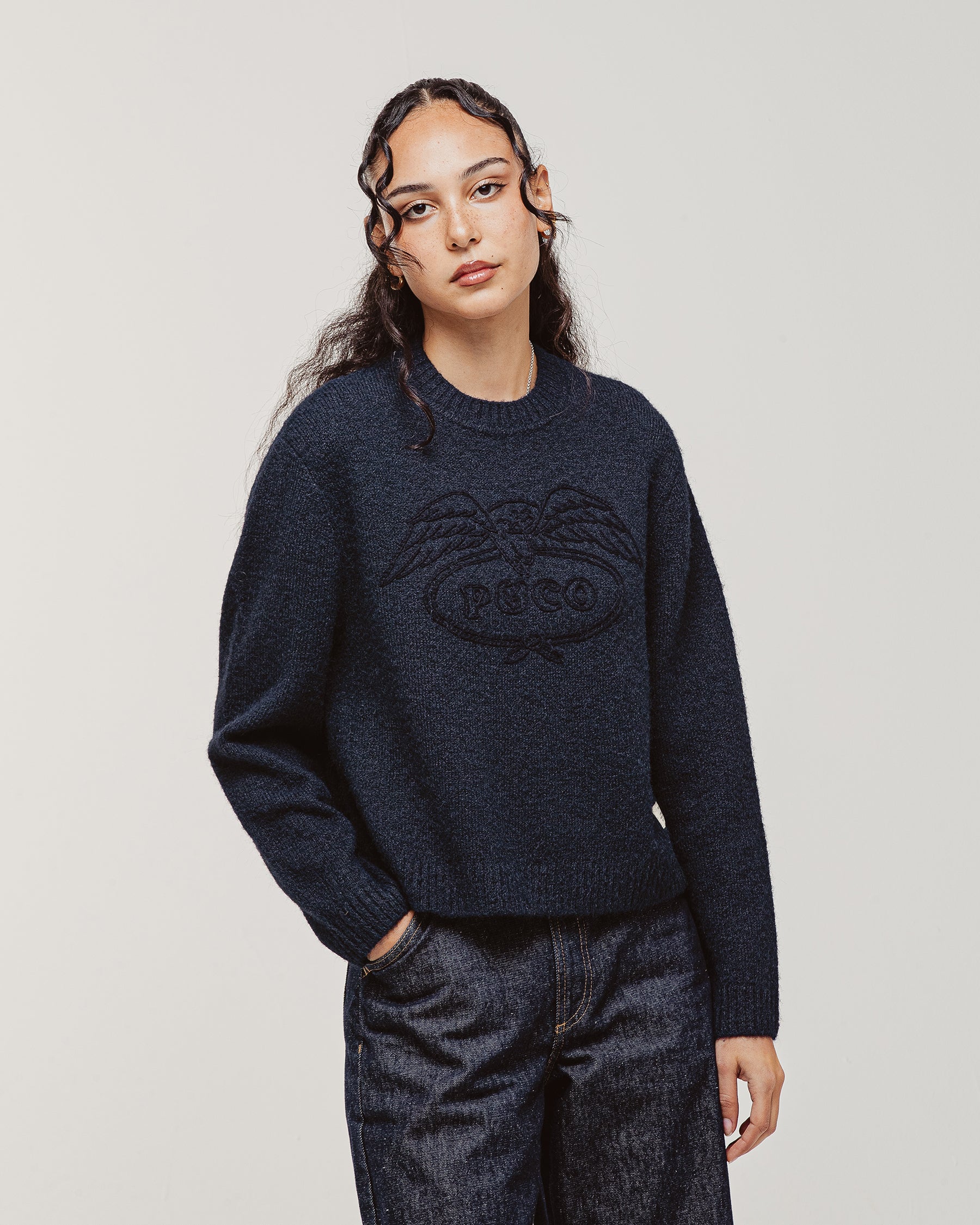 Eagle Lasso Knit - Navy