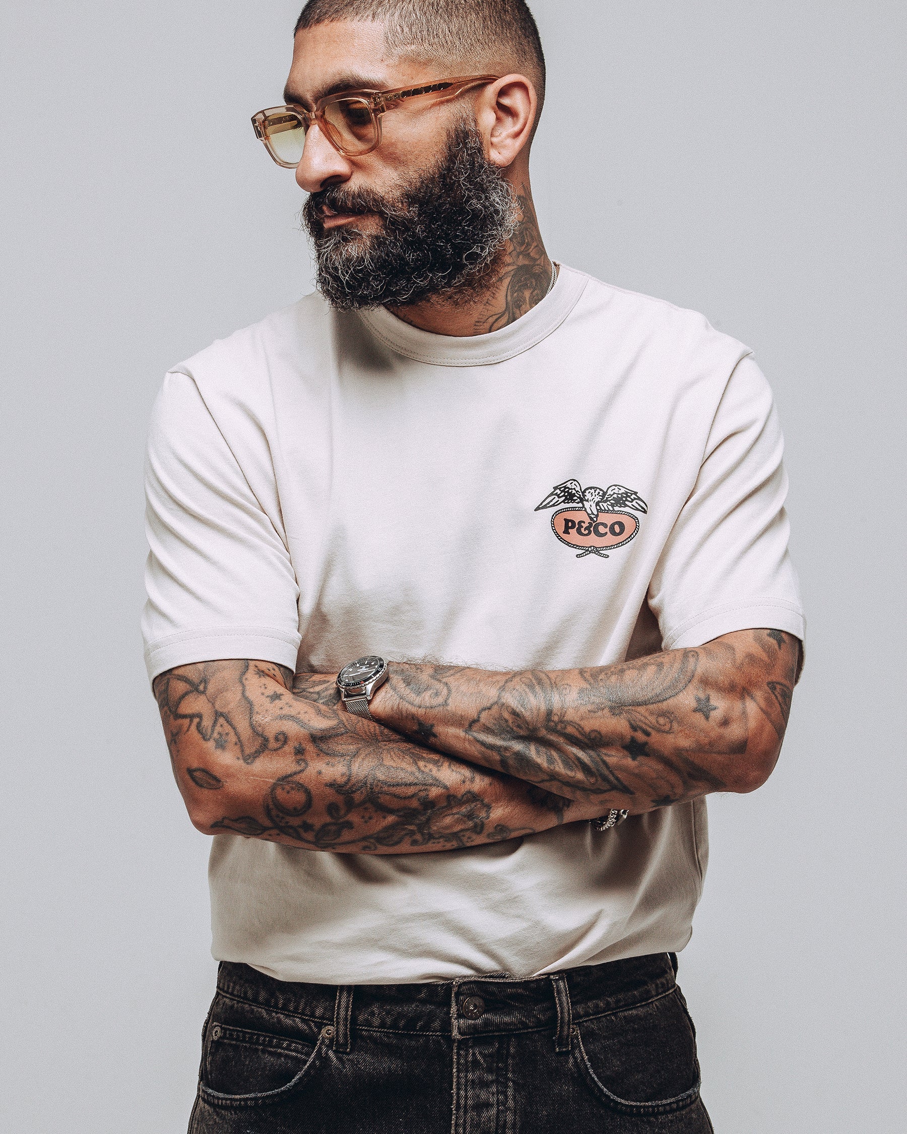 Superior Quality T-Shirt - Bone