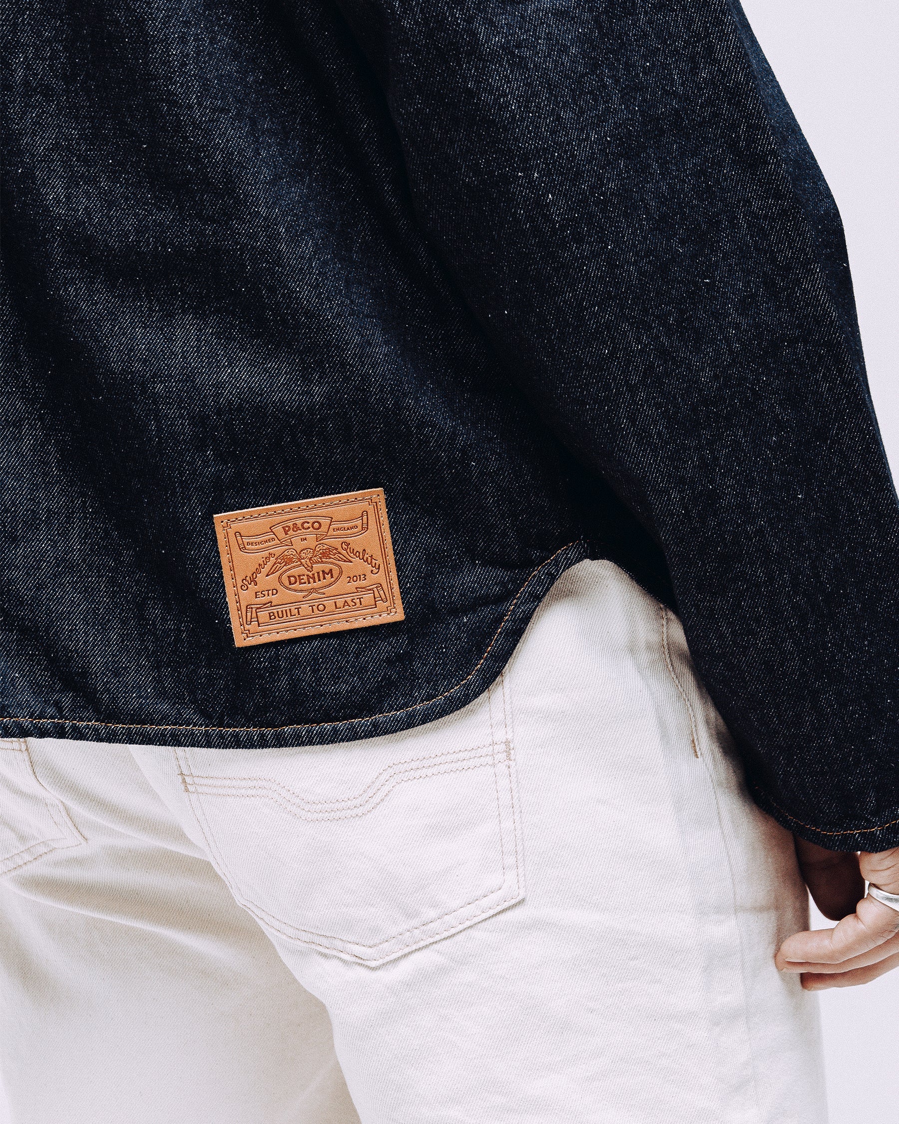 Crafter Smock - Raw Indigo