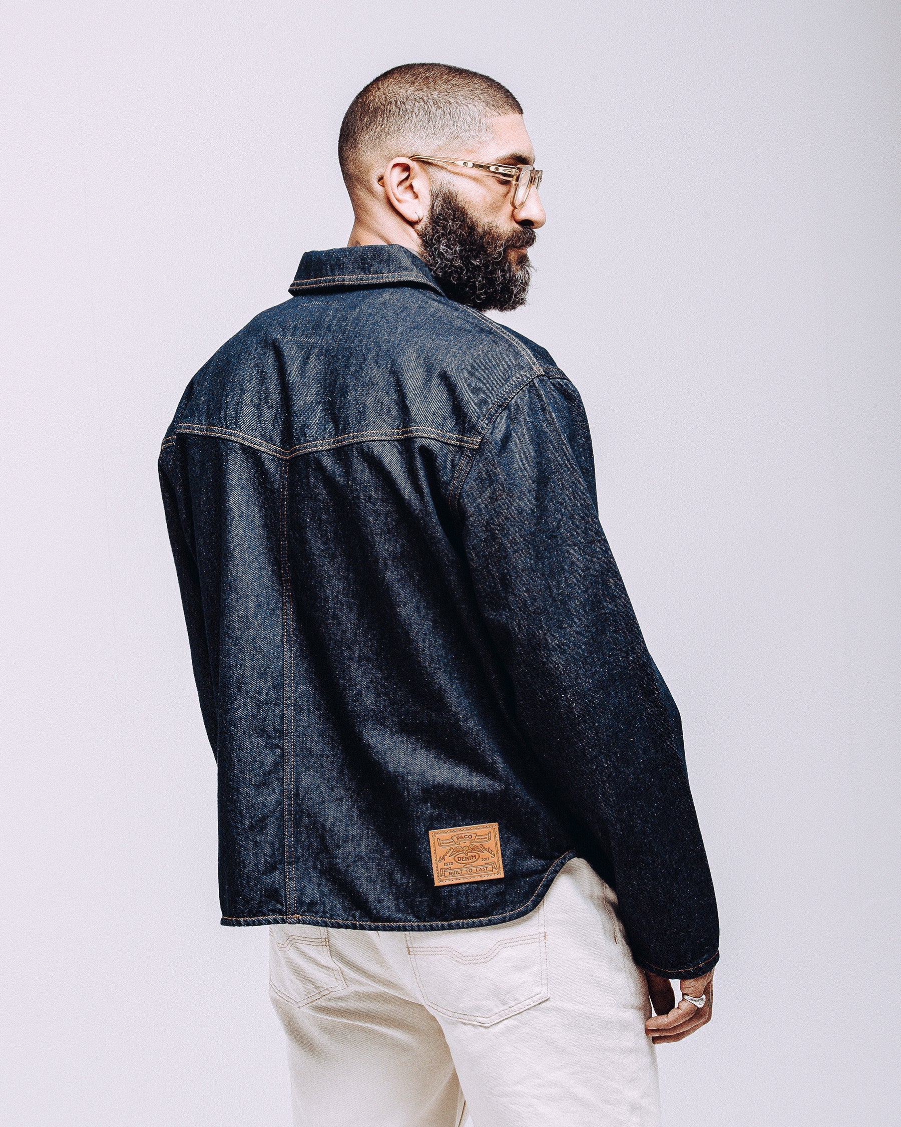 Crafter Smock - Raw Indigo
