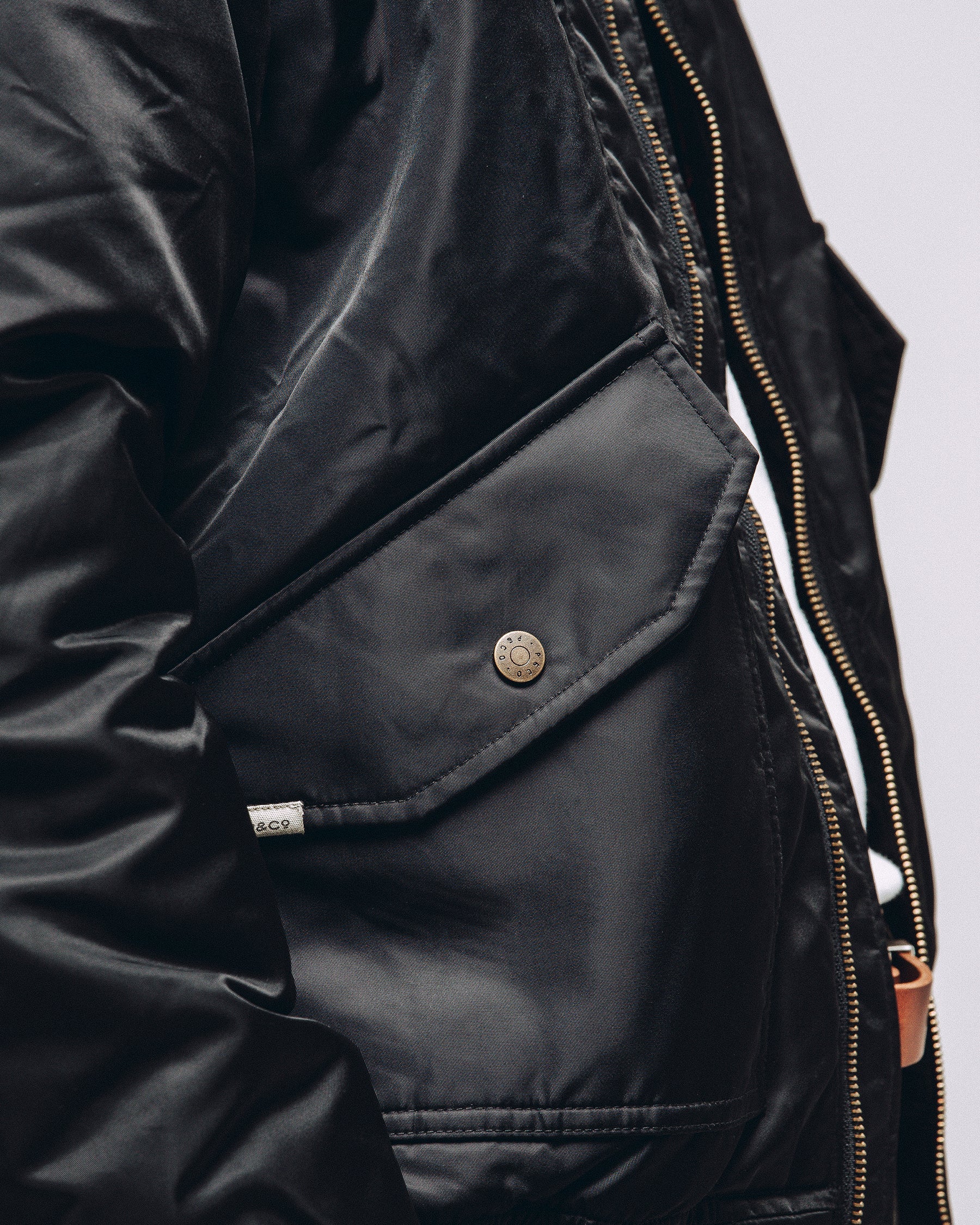 Bronco Bomber Jacket - Black