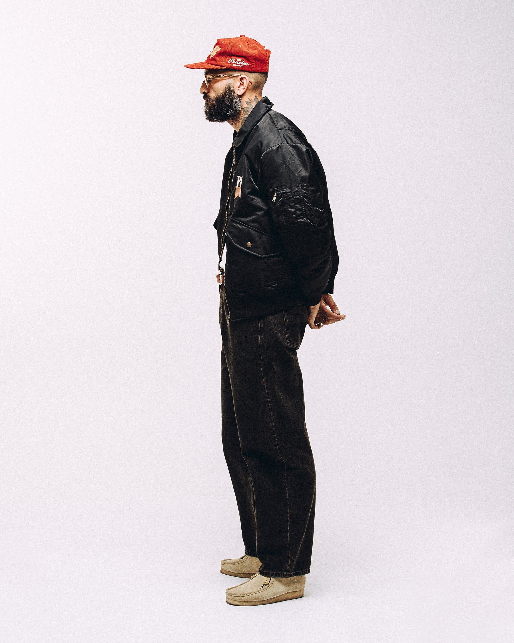 Bronco Bomber Jacket - Black