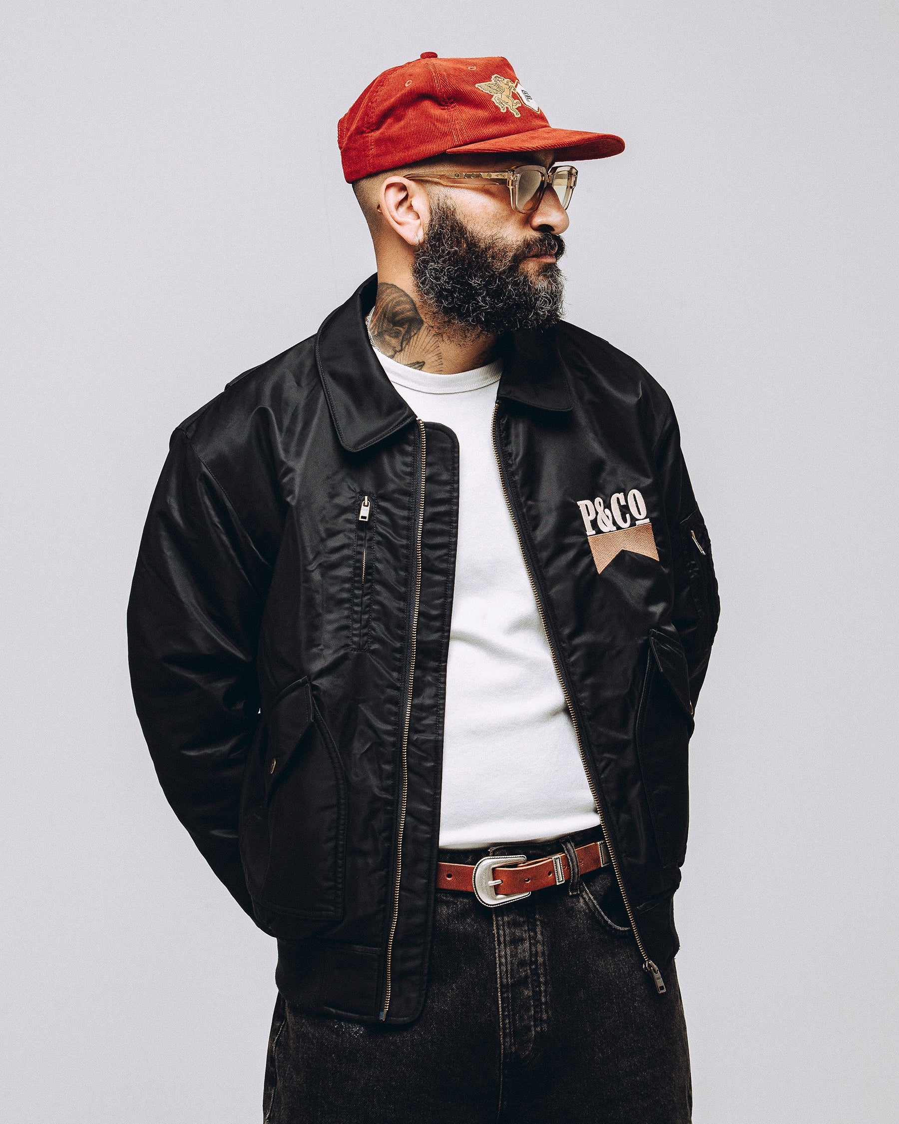 Bronco Bomber Jacket - Black