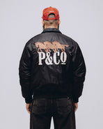 Bronco Bomber Jacket - Black