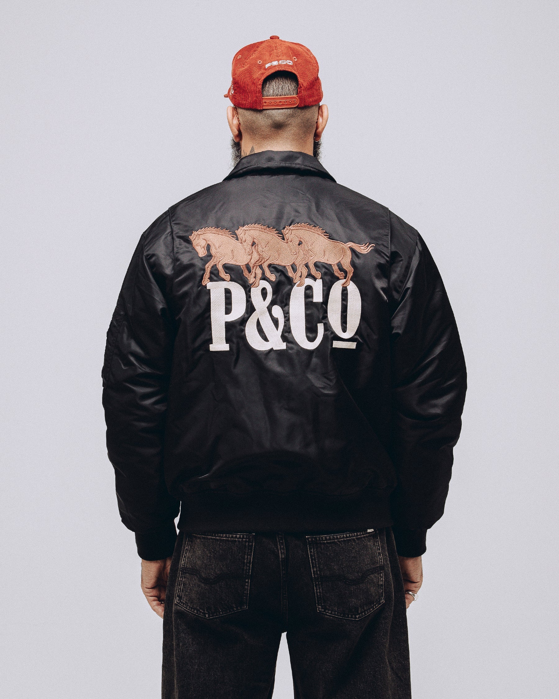 Bronco Bomber Jacket - Black