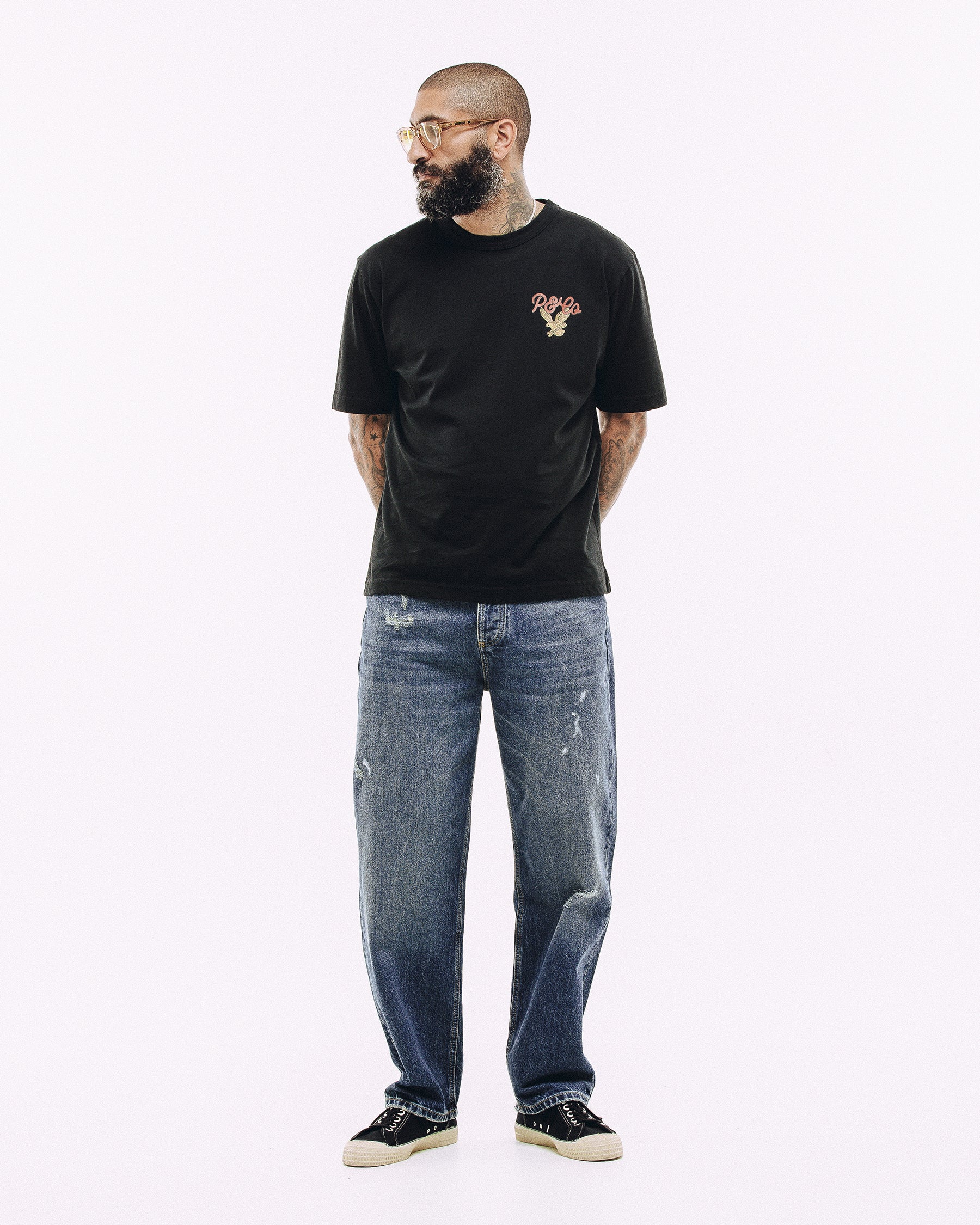 Death Valley Auto Shop T-Shirt - Washed Black