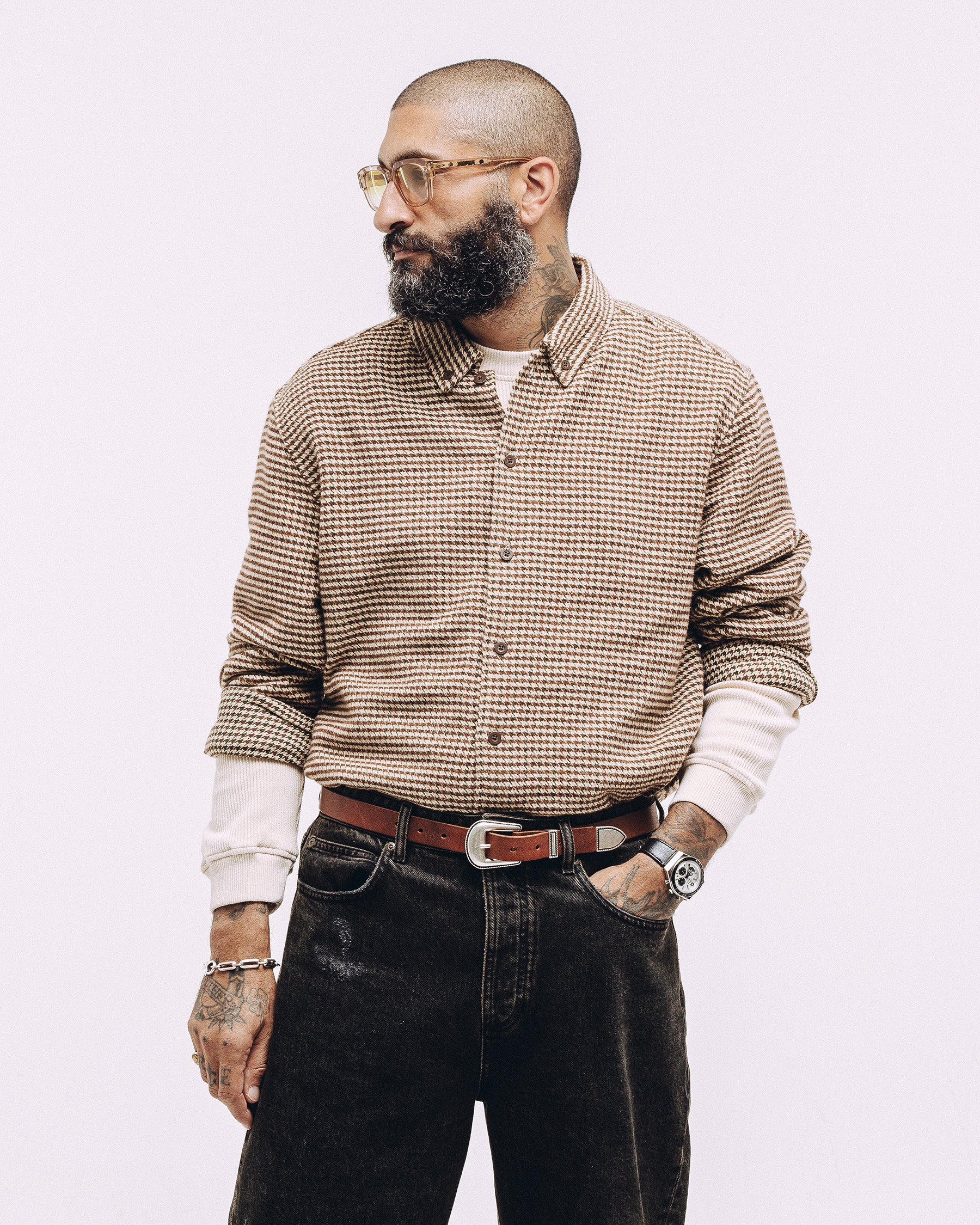 Hawthorne Shirt - Puppytooth