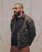 Roamer Wax Jacket - Olive