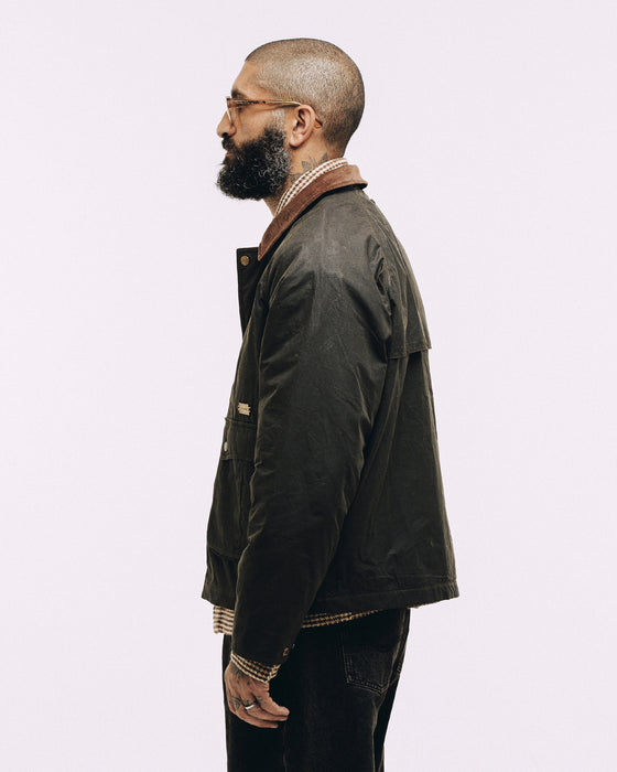 Roamer Wax Jacket - Olive