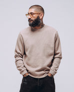 Crafted Ribbed Longsleeve - Tan