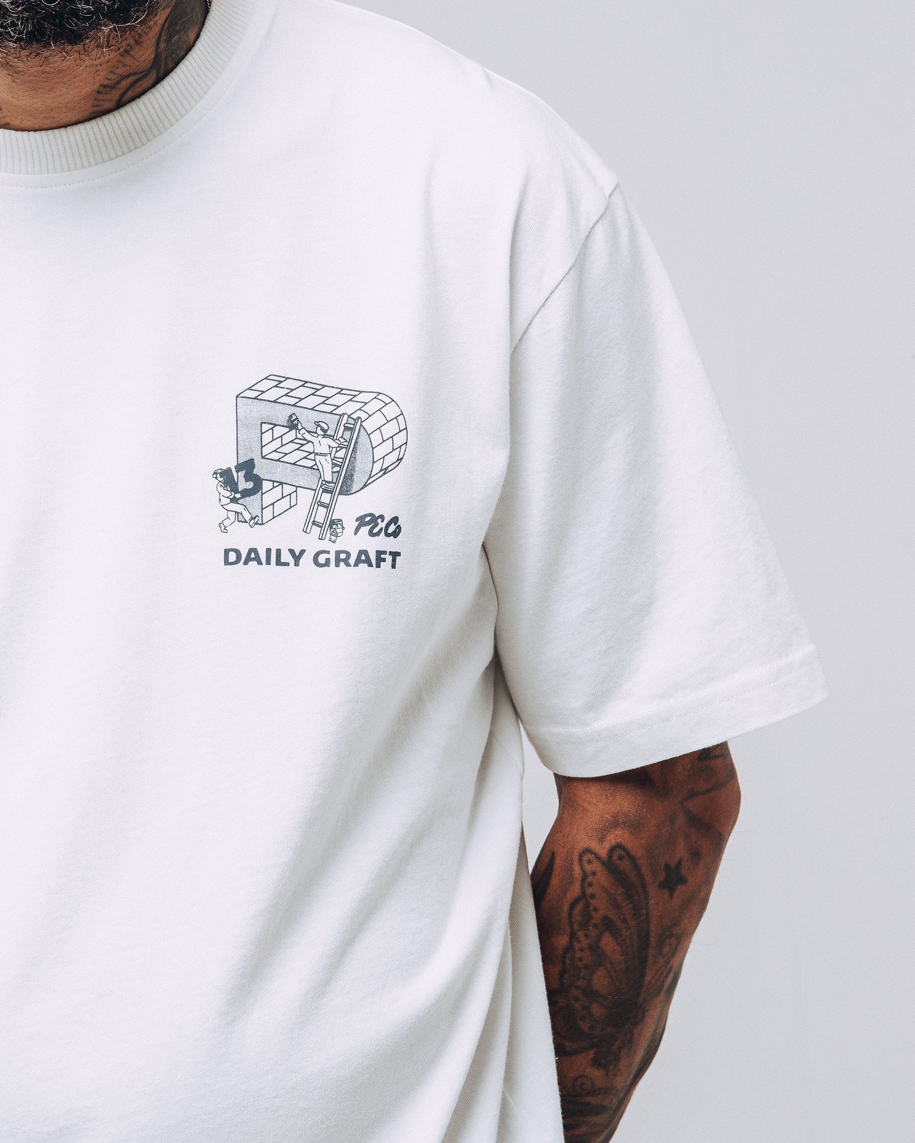 Daily Graft Boxy T-Shirt - Off White