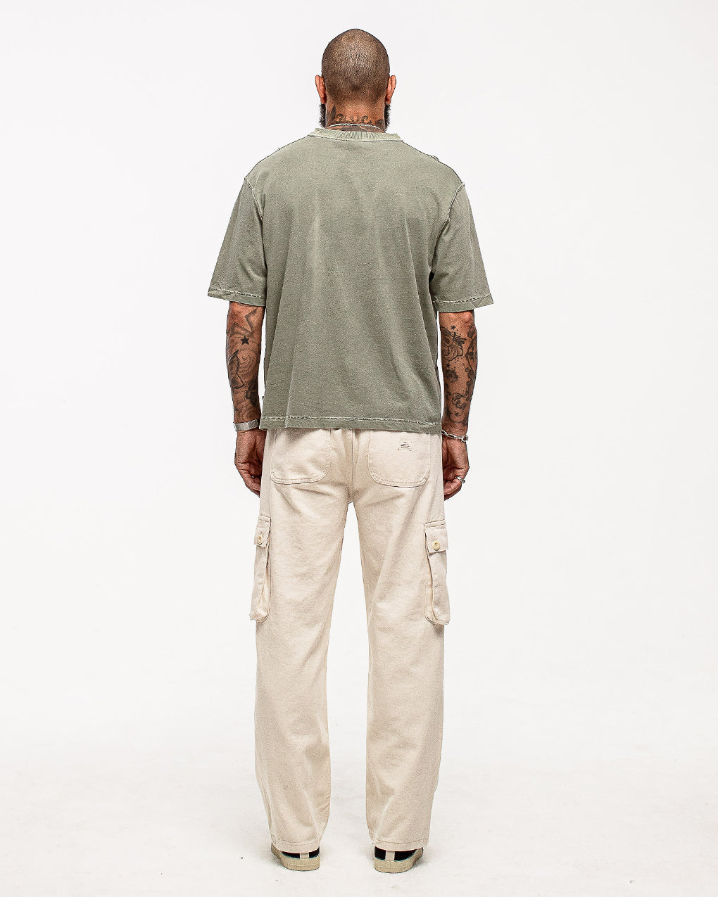 Essential Boxy T-Shirt - Faded Sage