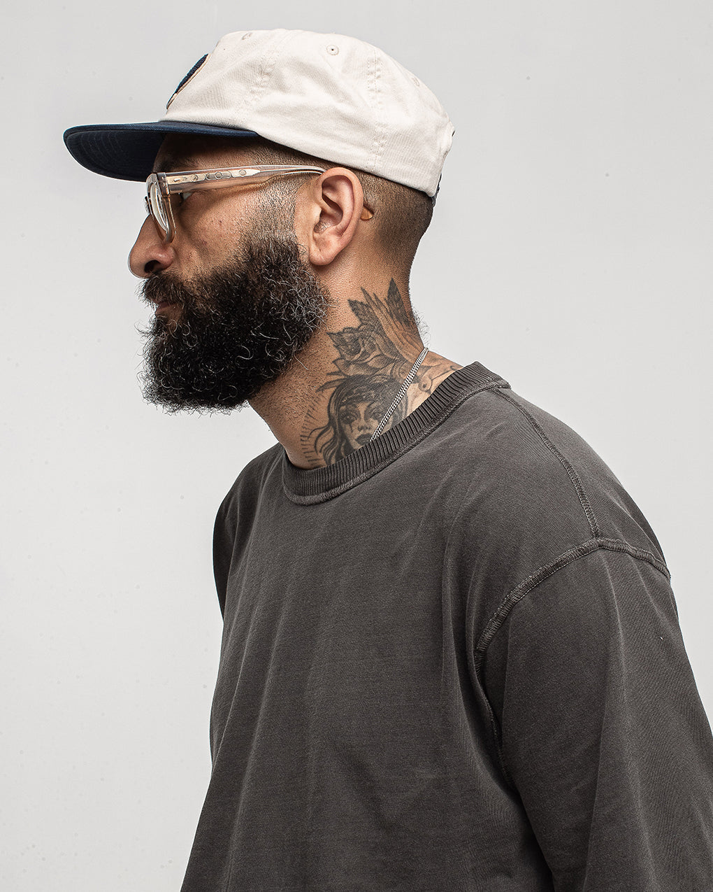 Essential Boxy T-Shirt - Faded Black