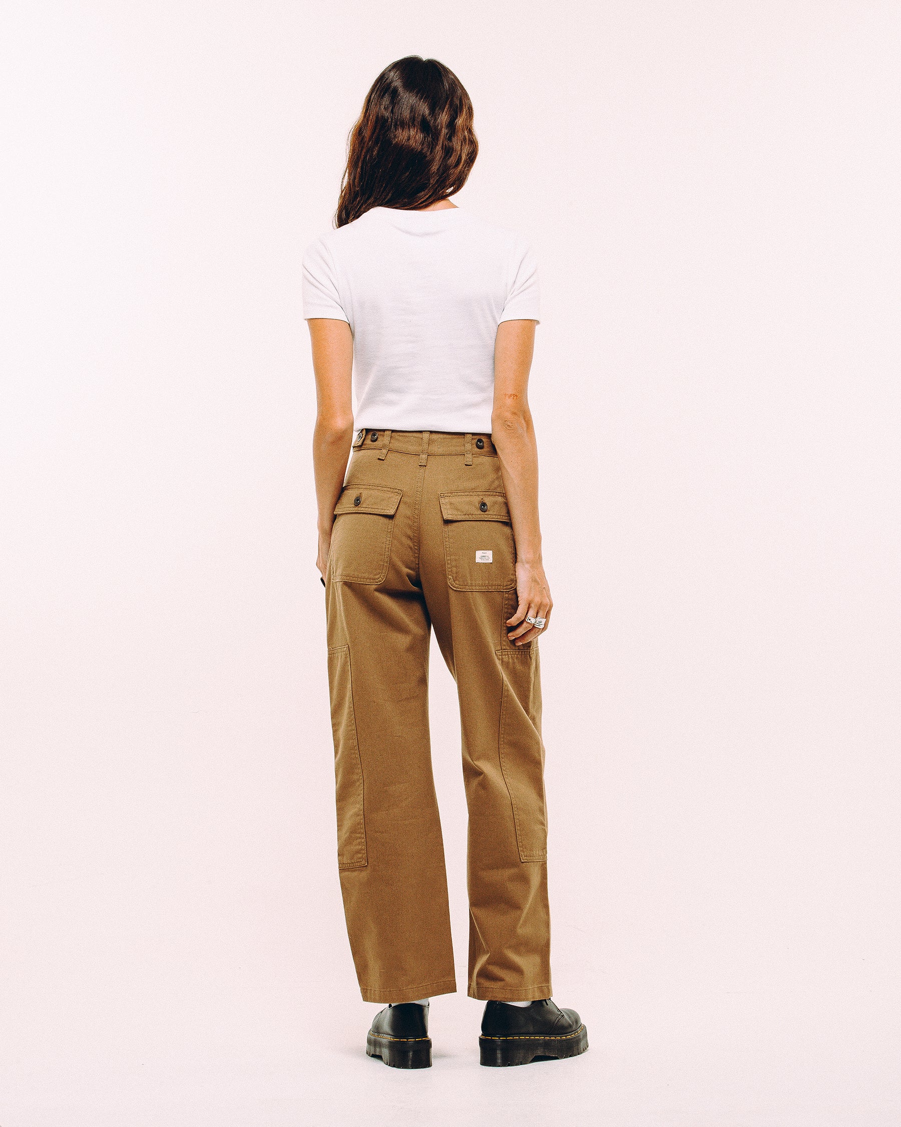 Surplus High Waisted Pants - Tan