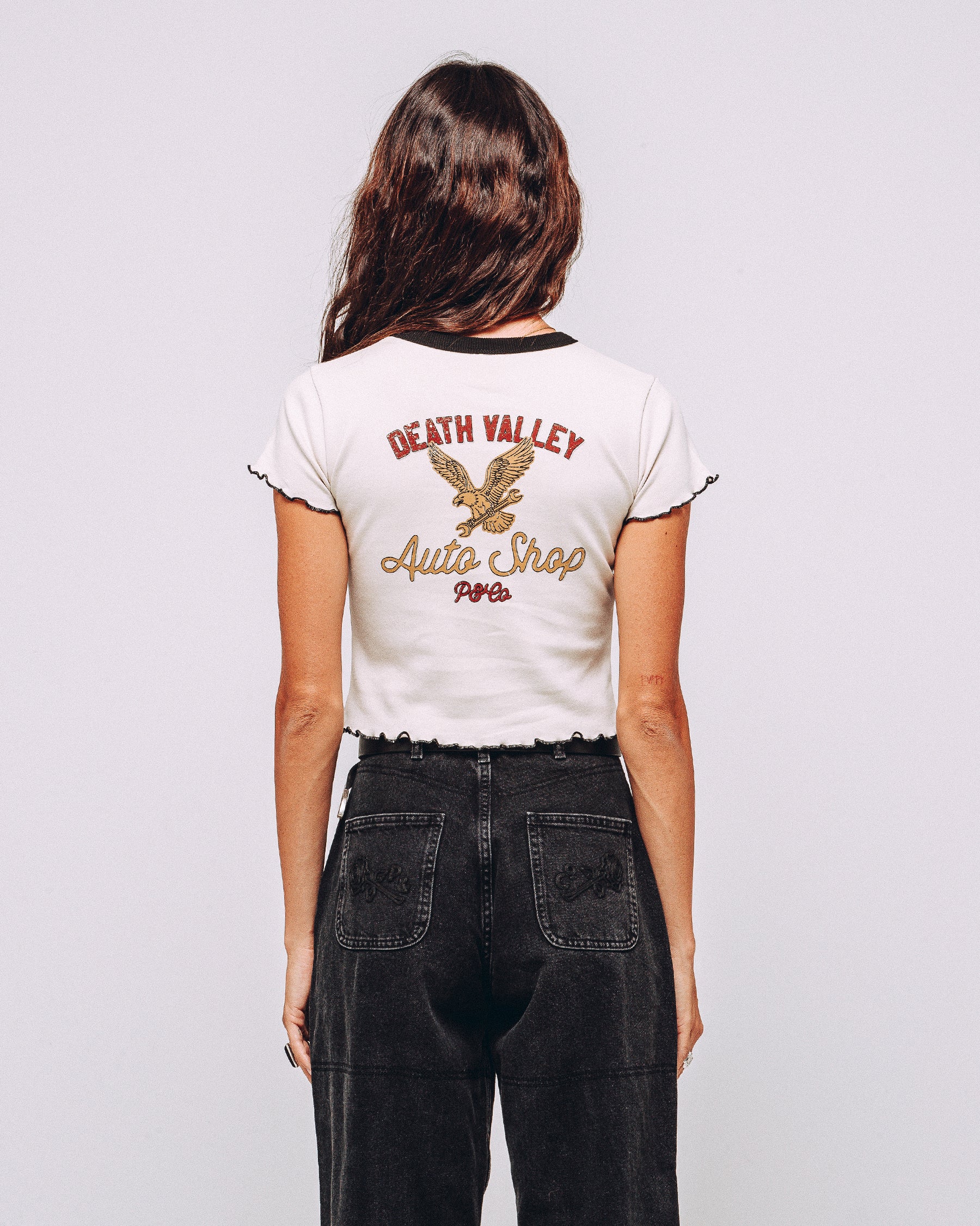 Auto Shop Baby T-Shirt - Bone