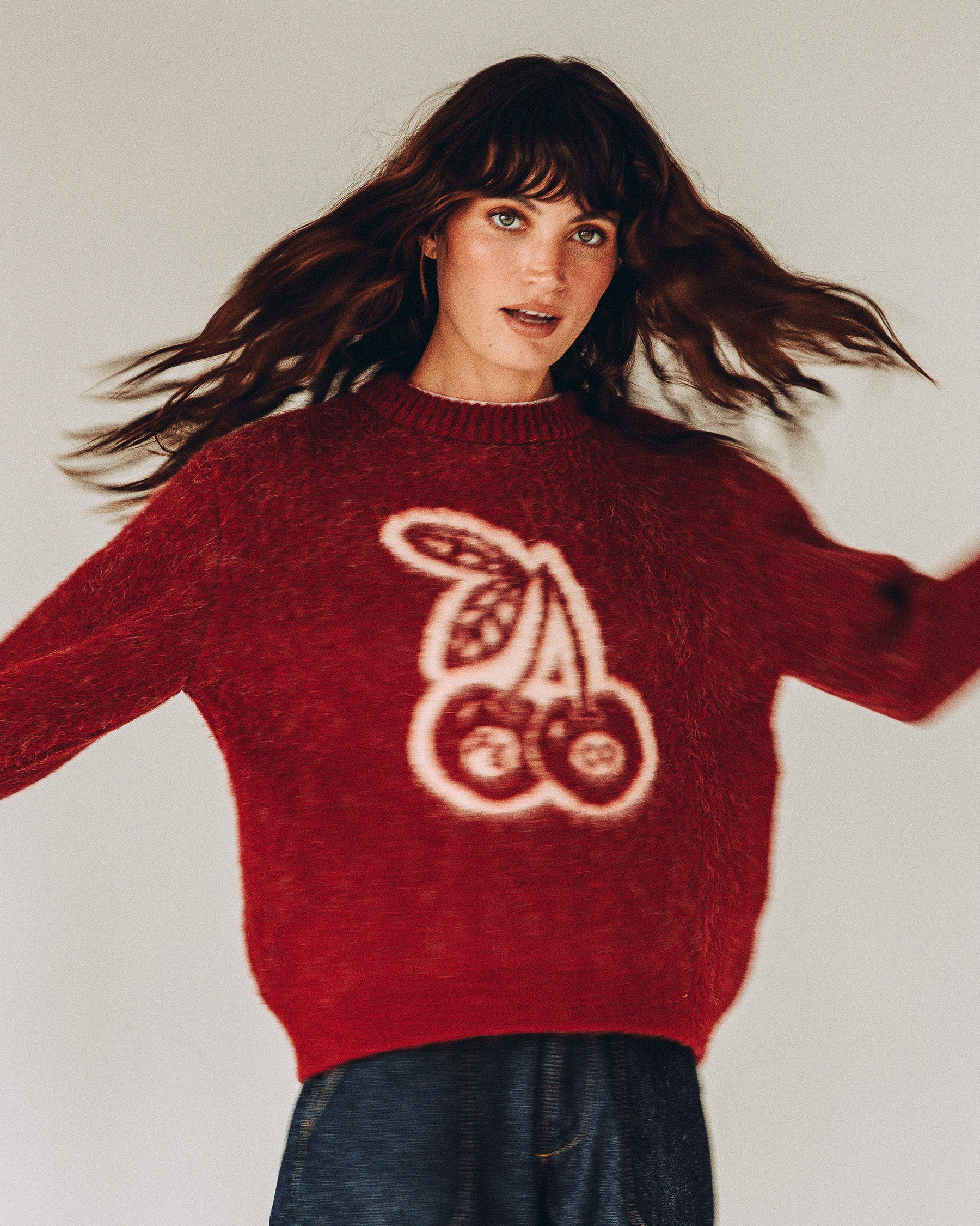 Cherry Red Bad Seed Knit | Women's Knitwear ‐ P&Co - A Mindset For