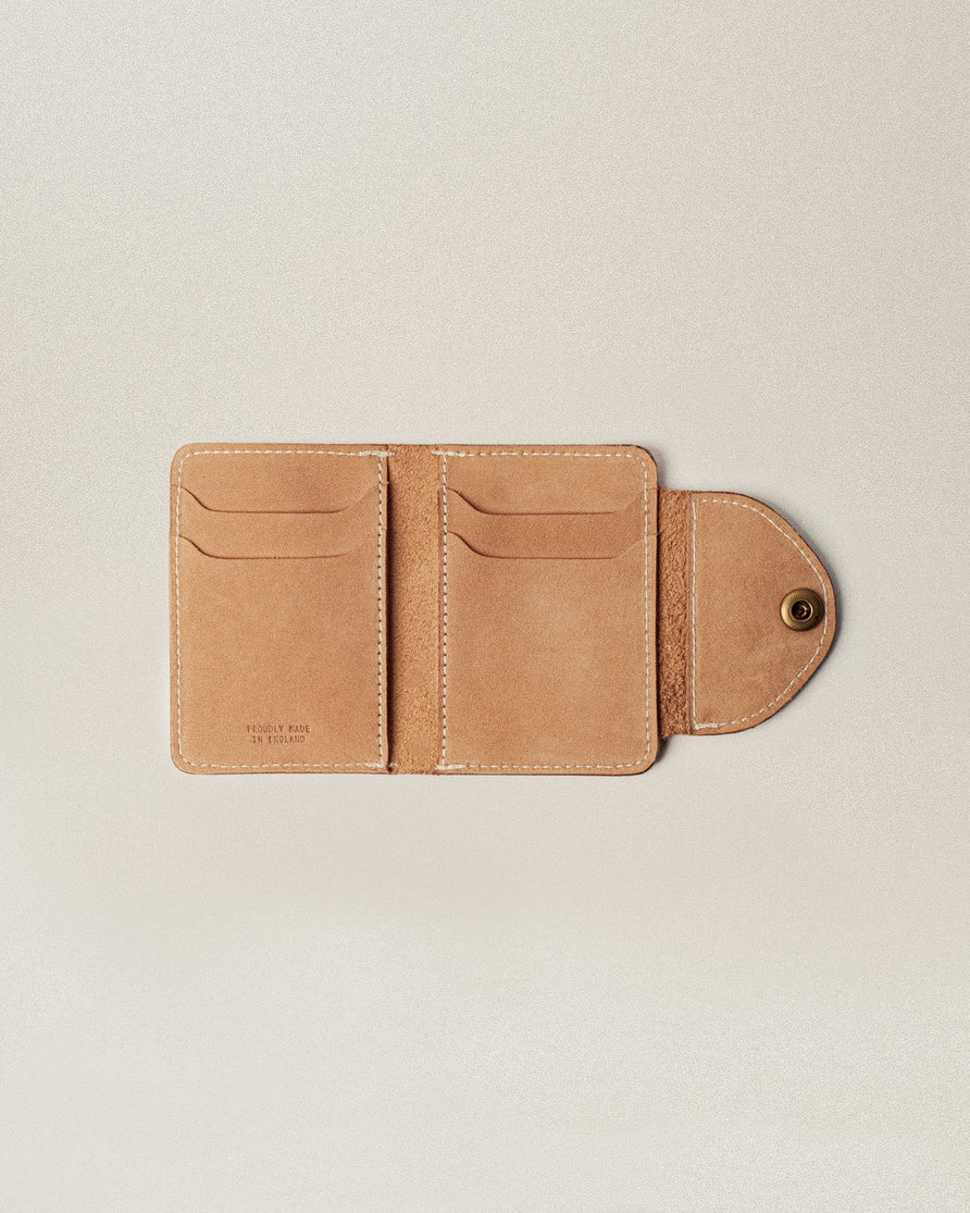 Mesa Nubuck Wallet - Tan