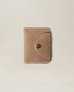 Mesa Nubuck Wallet - Taupe