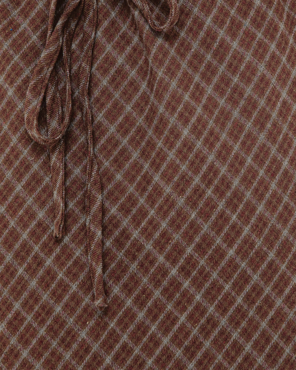 Hester Check Slip Dress - Brown Check