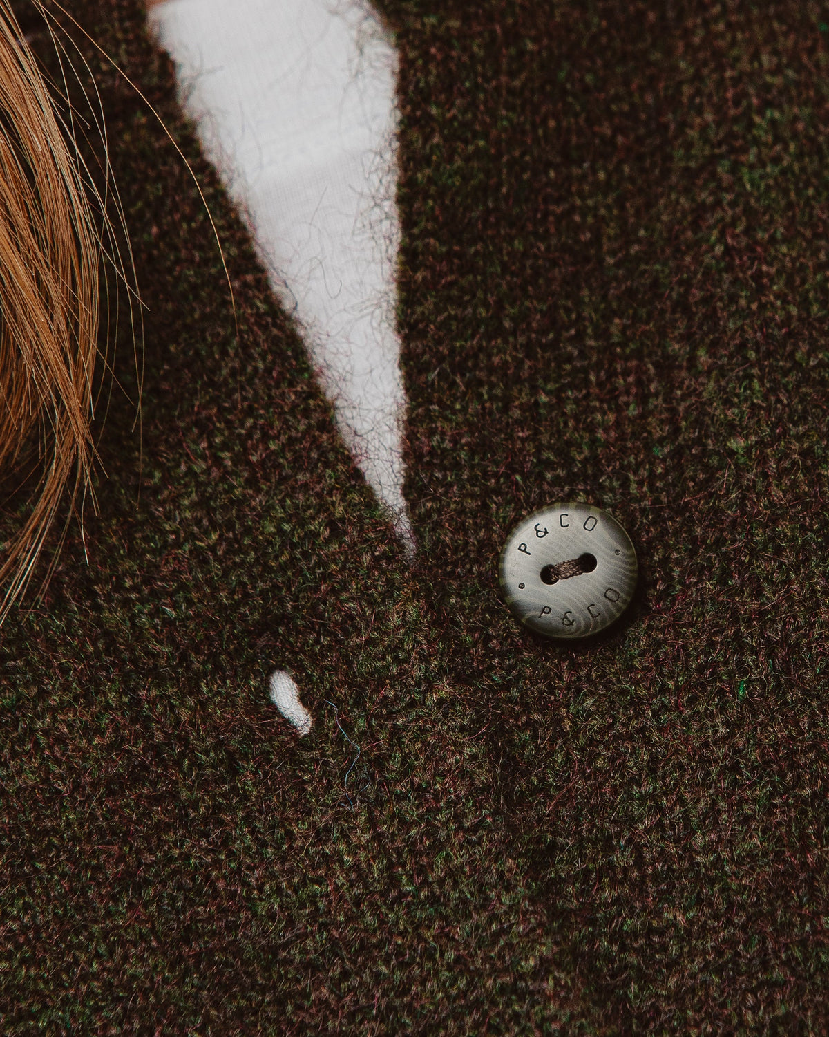 Mia Argyle Cardigan - Olive