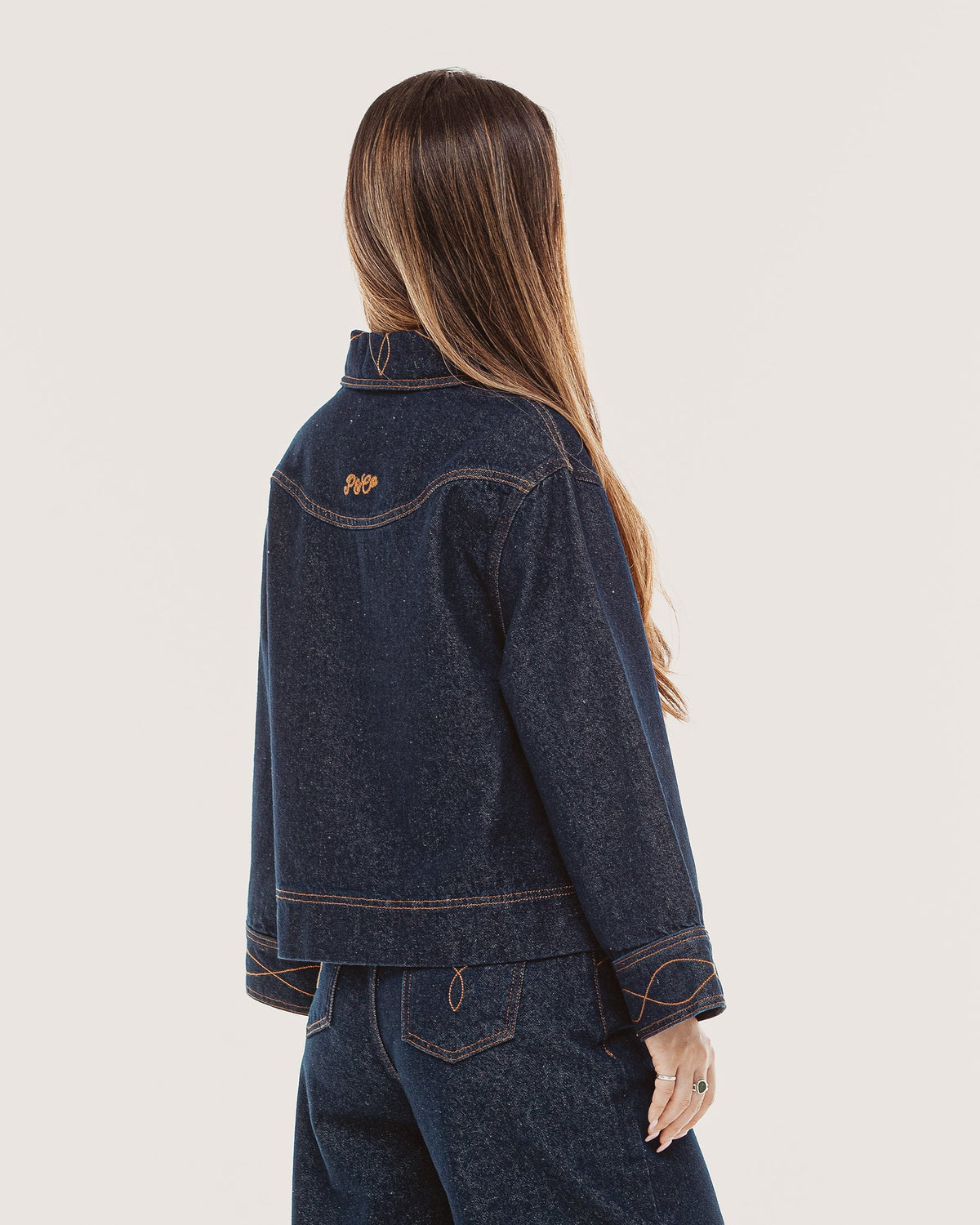 Lori Denim Smock - Raw Indigo
