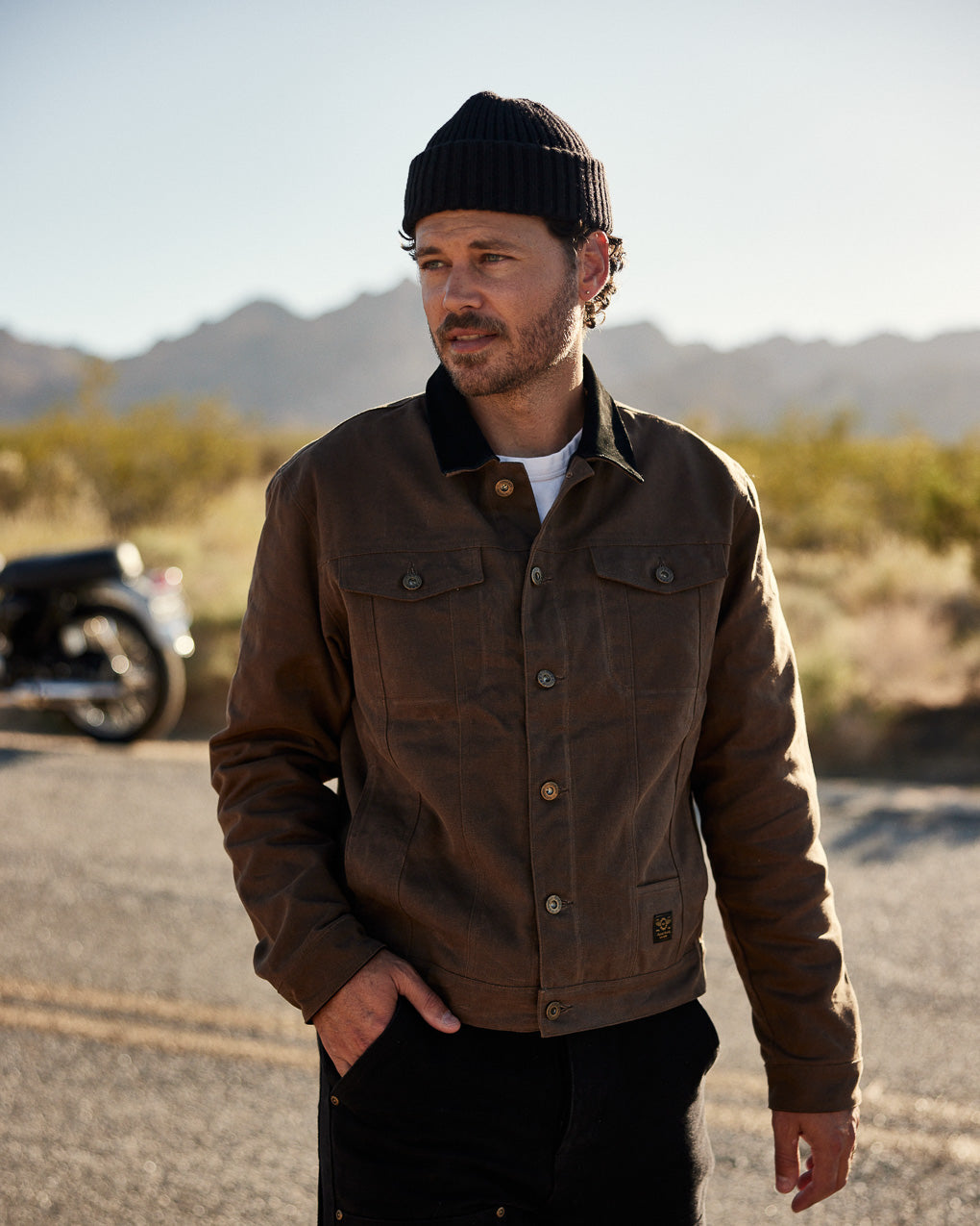 Wayfare Waxed Canvas Jacket - Caribou