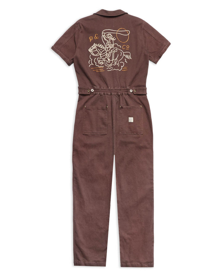 Chasing Sunsets Boilersuit - Brown