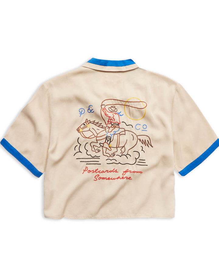 Chasing Sunsets Bowling Shirt