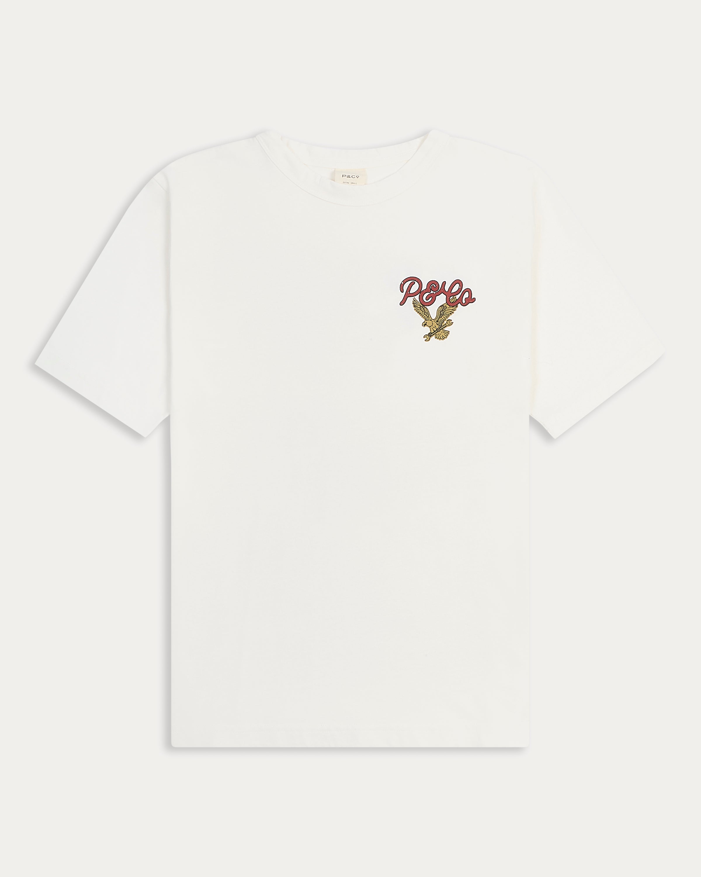 Death Valley Auto Shop T-Shirt - Off White