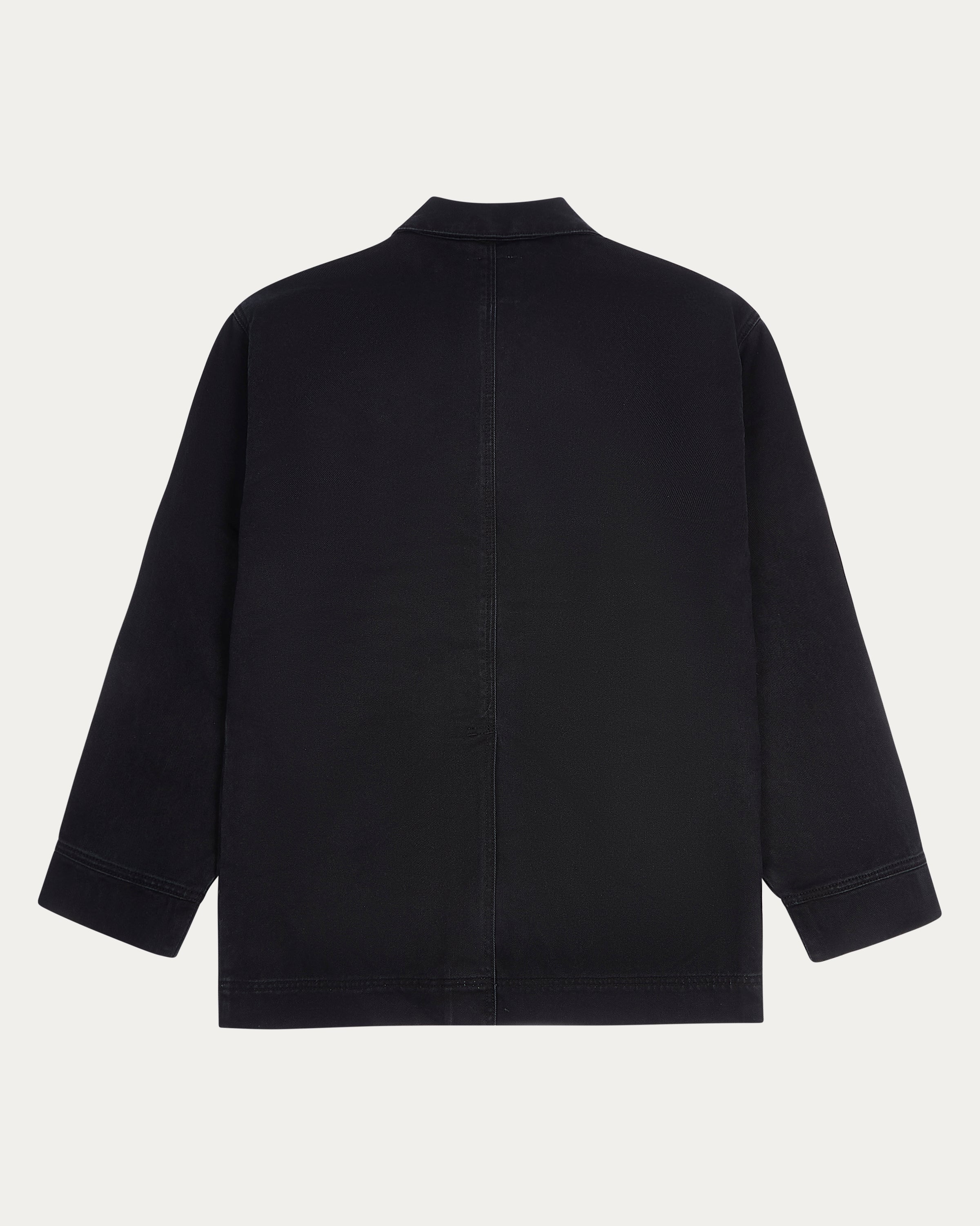 Porter Overcoat - Washed Black